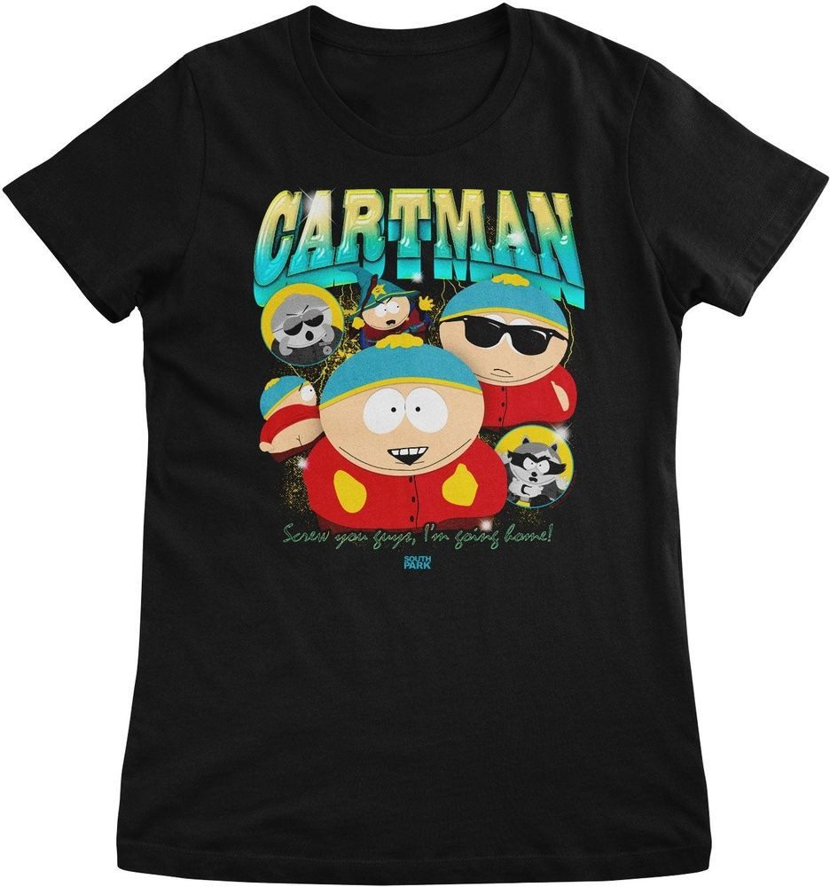 South Park T-Shirt South Park Cartman Bootleg Rap Girly Tee