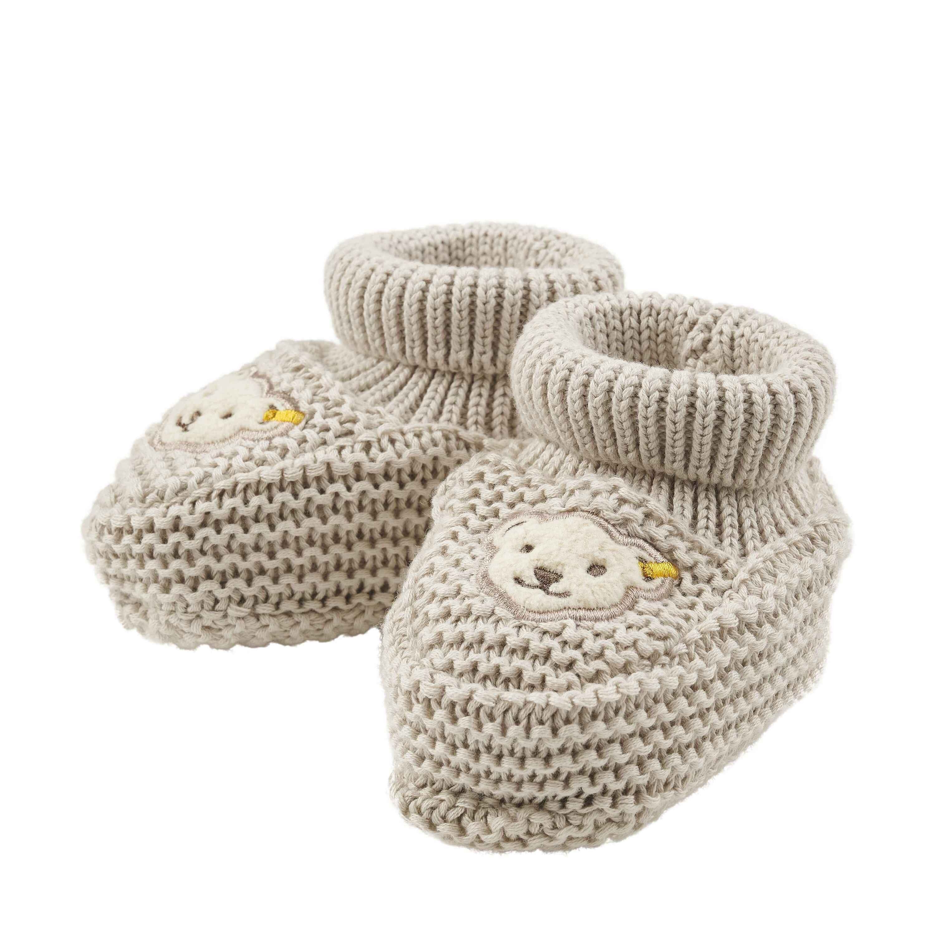 Steiff Babyschuhe GOTS Baby Wellness, gefüttert Wagenschuh