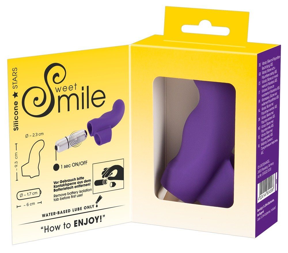 Finger Smile Smile - Mini-Vibrator Sweet Sweet Vibrator