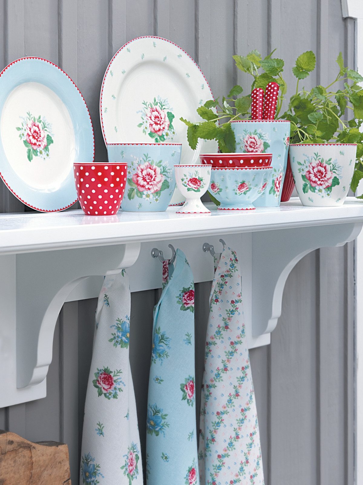 Greengate Kanne Alivia Krug white 0,5l