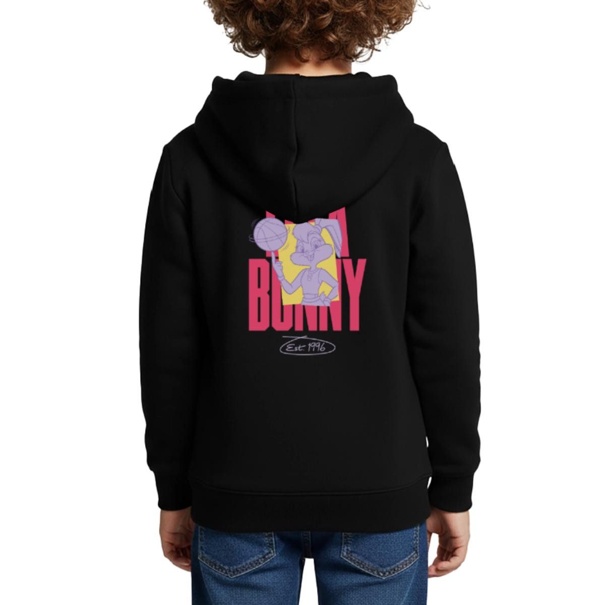 Spreadshirt Hoodie Looney Tunes Lola Bunny Mit Basketball Est. 1996 Kinder Premium Hoodie (1-tlg)