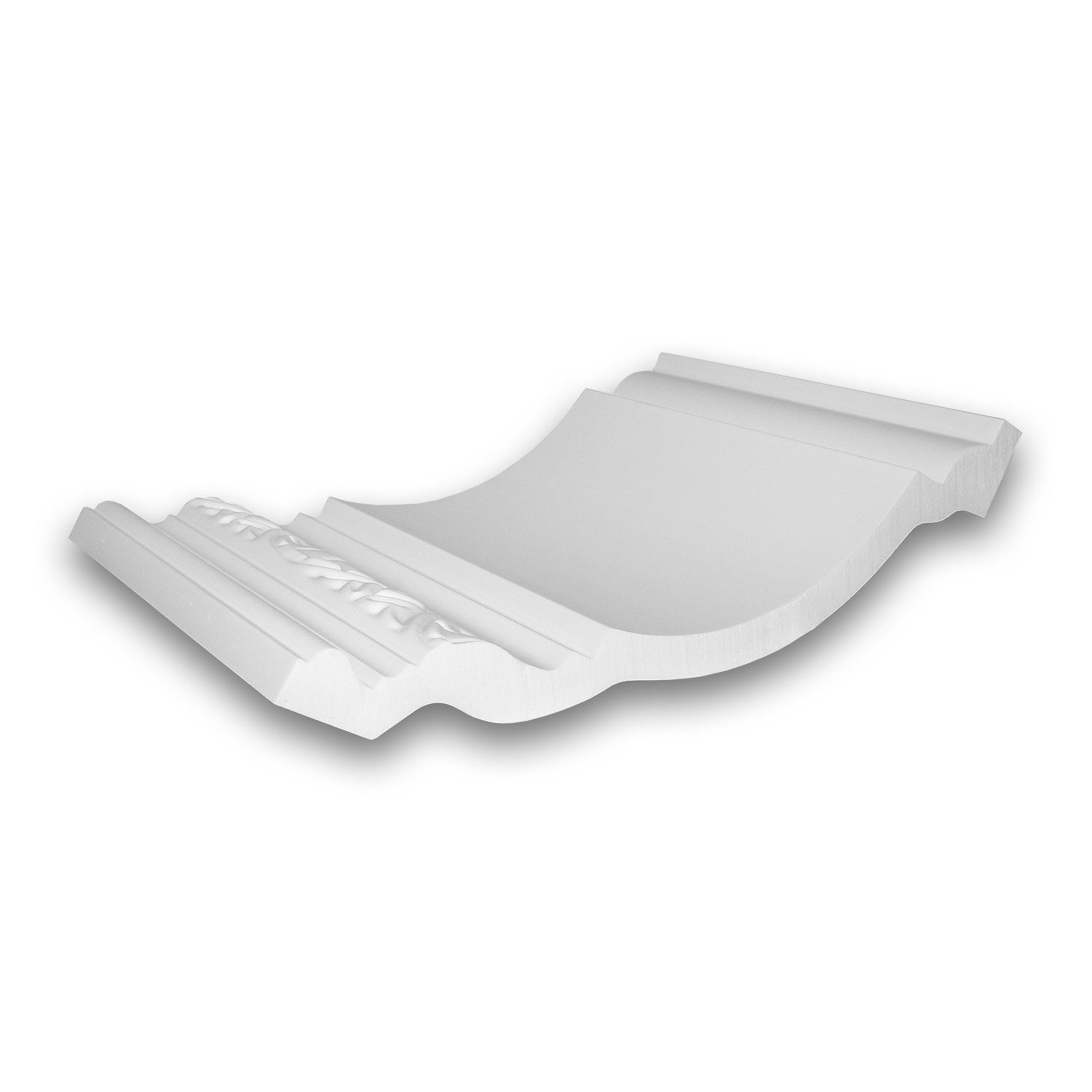 Profhome Deckenprofil 1 MUSTERSTÜCK S-150256 10 cm MUSTER der Eckleiste Zierleiste (1 MUSTERSTÜCK, Produktmuster, 1-St., Muster der Eckleiste, Stuckleiste, Zierleiste), 1 MUSTERSTÜCK, Produktmuster