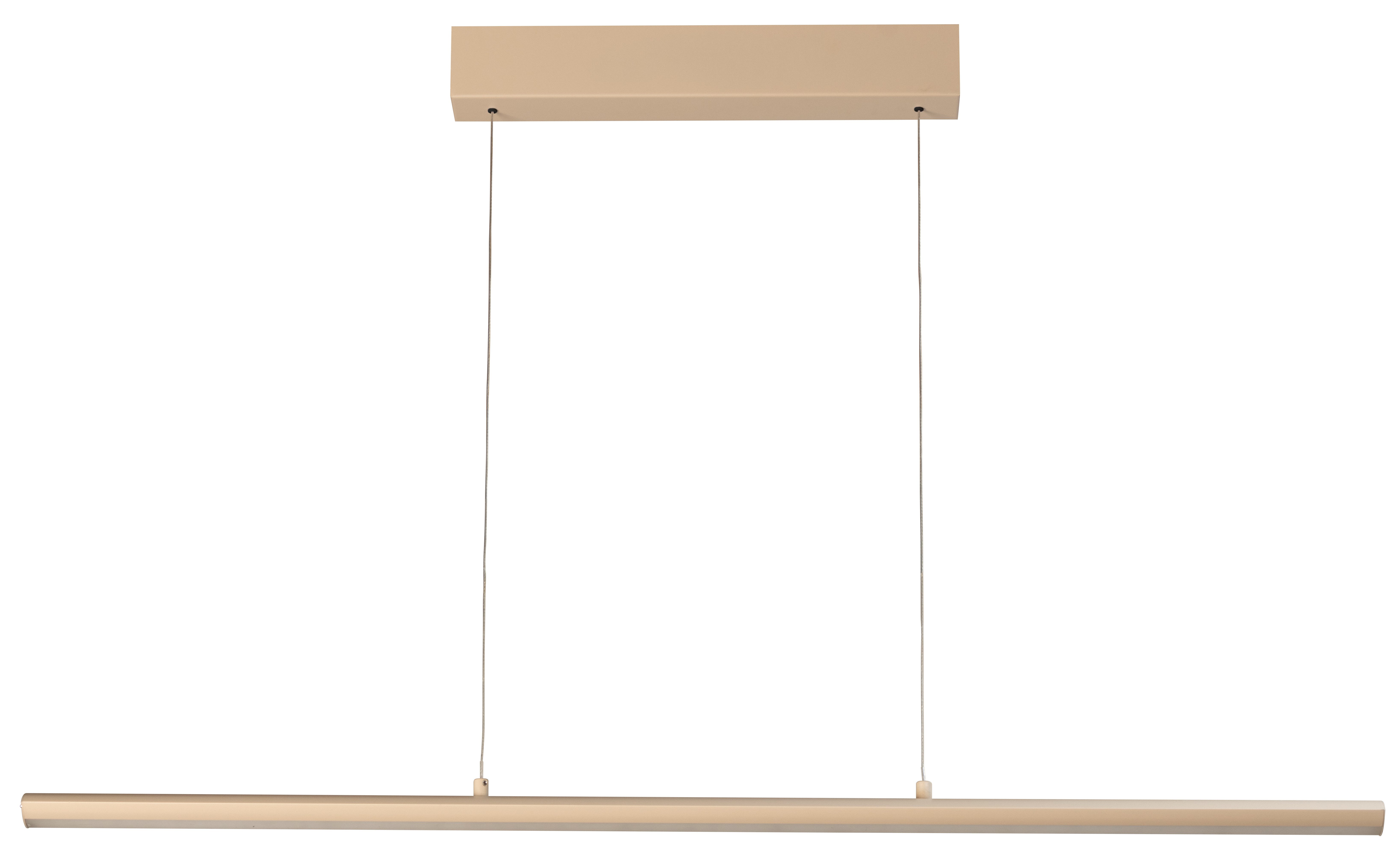 FISCHER & HONSEL Pendelleuchte Borena, Dimmfunktion, LED wechselbar, Farbtemperatur in 3 Stufen einstellbar, höhenverstellbar mit Kabellift