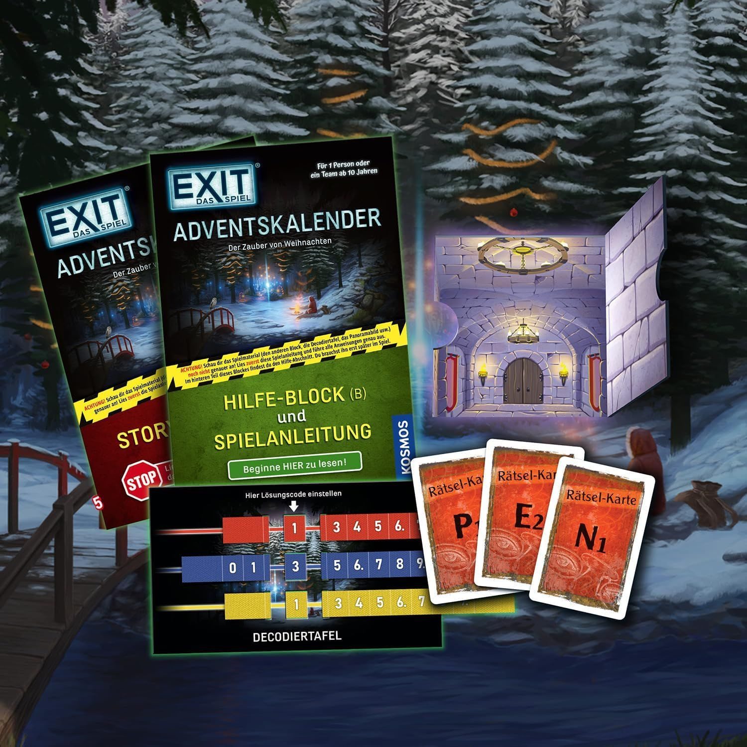 Kosmos Spielzeug-Adventskalender Adventskalender (1-tlg)