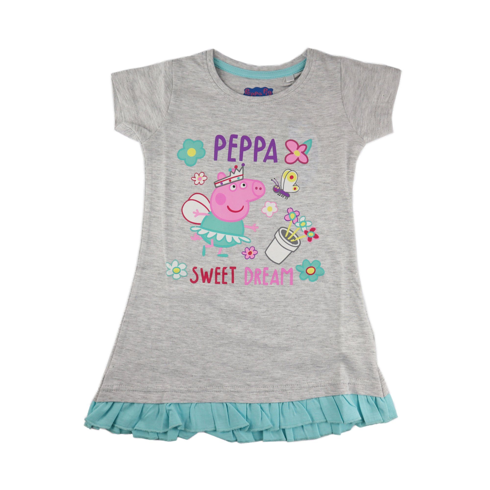 Peppa Pig T-Shirt Wutz Kinder Mädchen Schlafshirt Gr. 92 bis 116