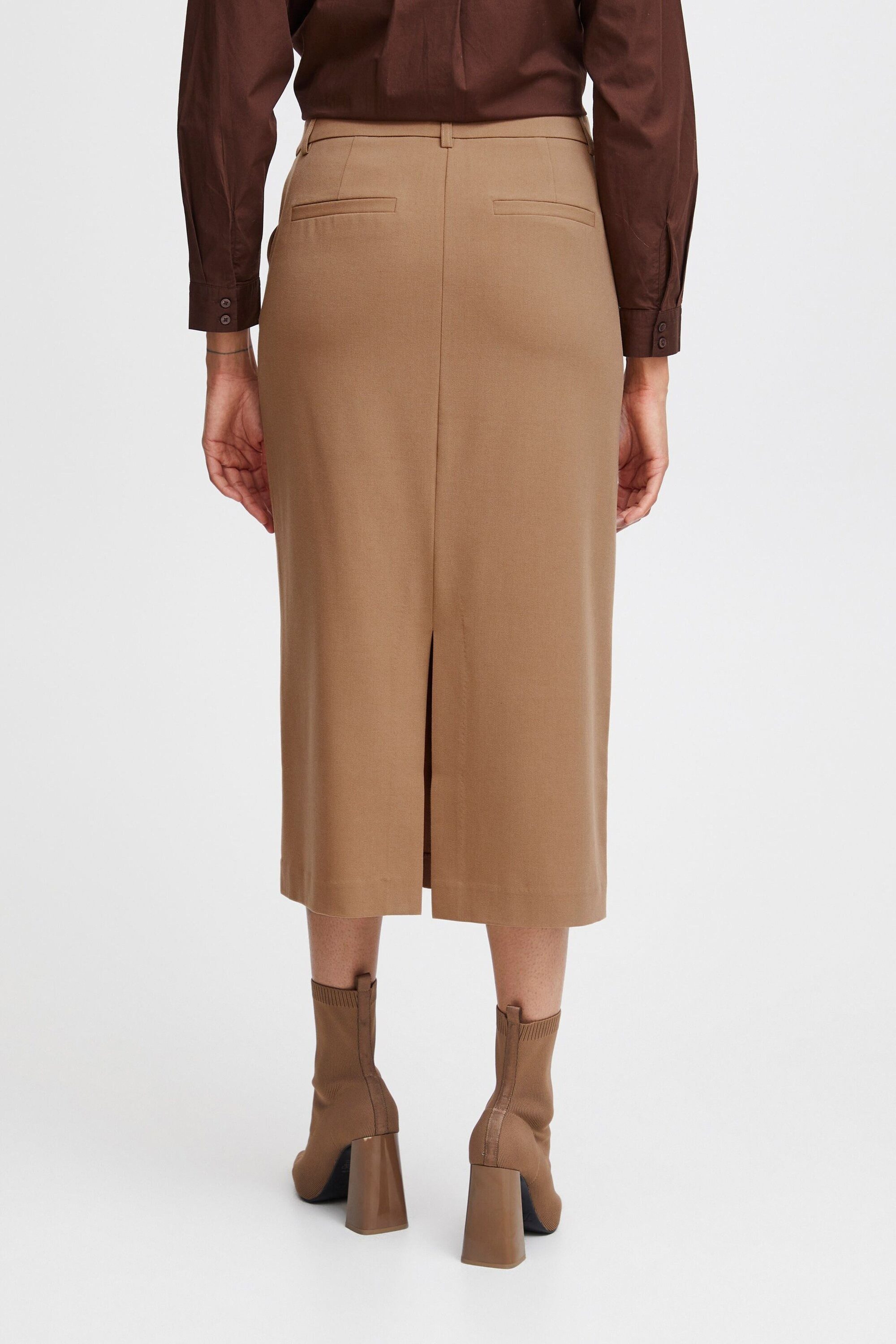 b.young Bleistiftrock DANTA (1-tlg) Plain/ohne Details