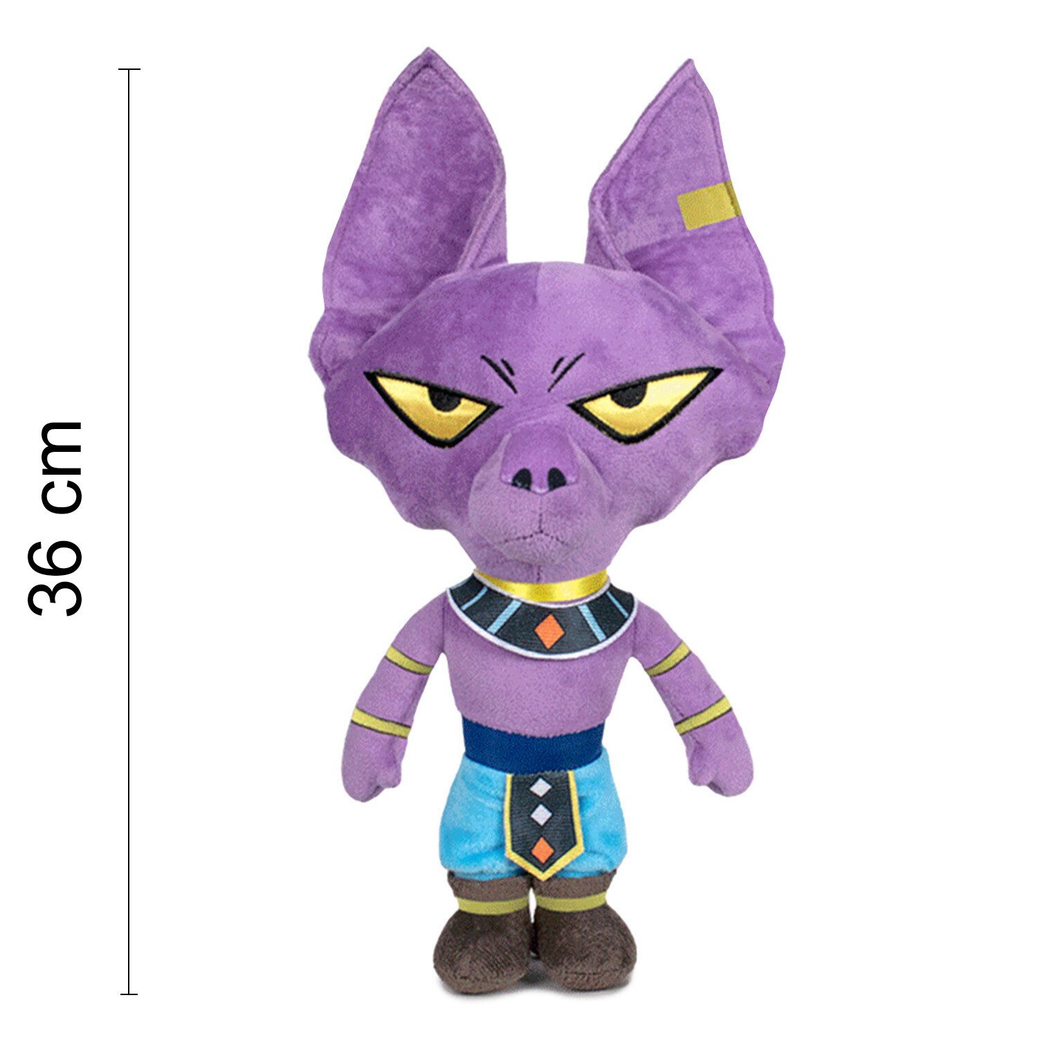 Play by Play Plüschfigur DRAGON BALL ASSORTED (Beerus) 31cm / Plüsch Figuren Stofftiere, ideal als Geschenk für Jungen und Mädchen