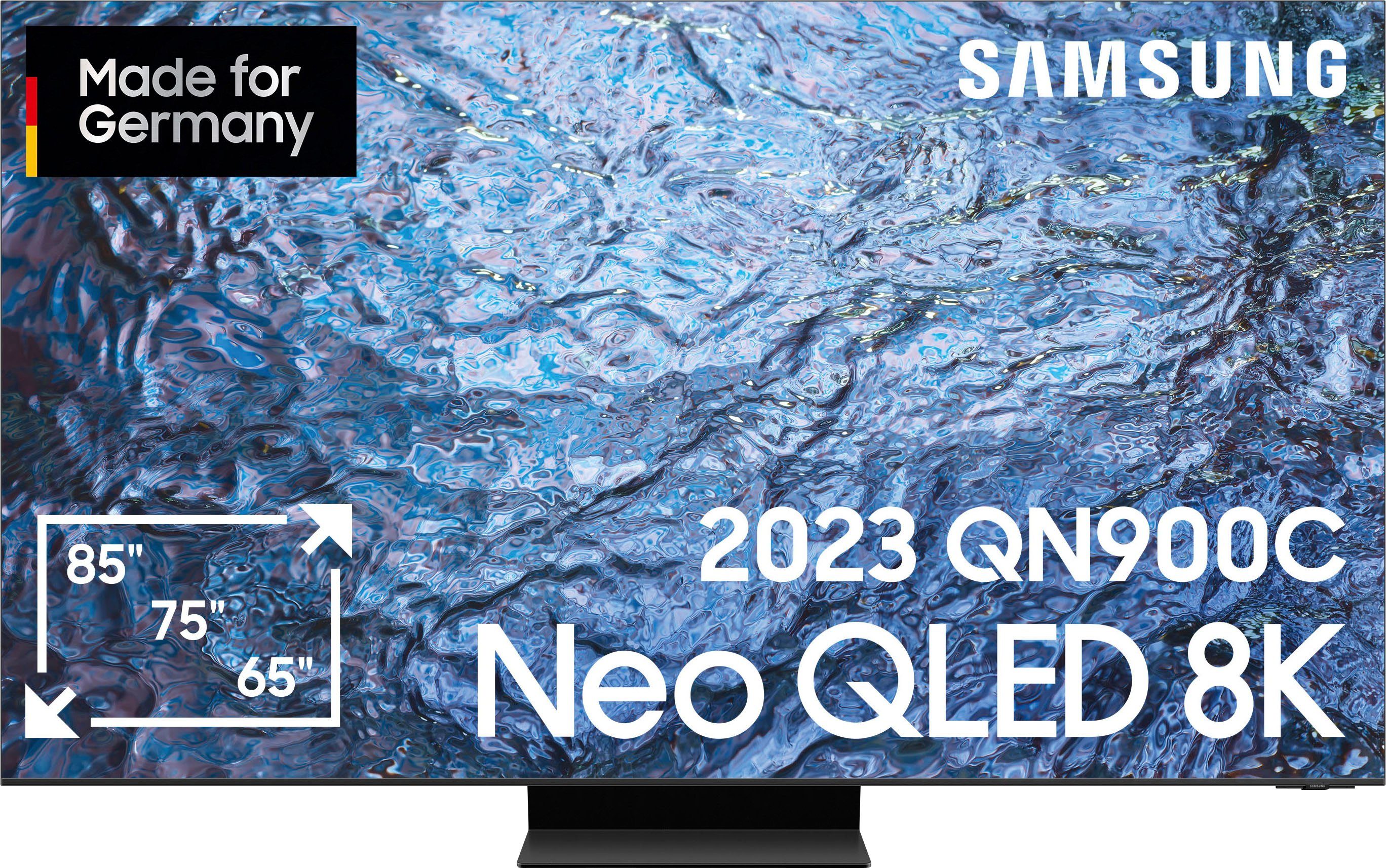 Quantum Samsung LED-Fernseher Neo Infinity Smart-TV, 8K, Neural Quantum (214 8K, HDR 8K Zoll, cm/85 Prozessor Pro, Screen) GQ85QN900CT