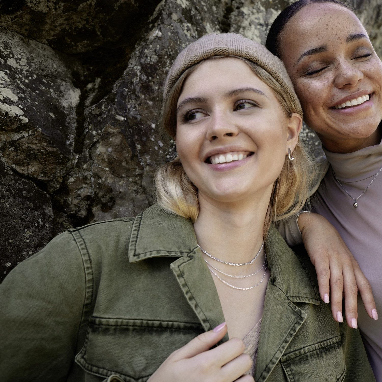 Noelani Silberkette Noelani Kette mit Anhänger (Halskette, 1-tlg., Halskette)