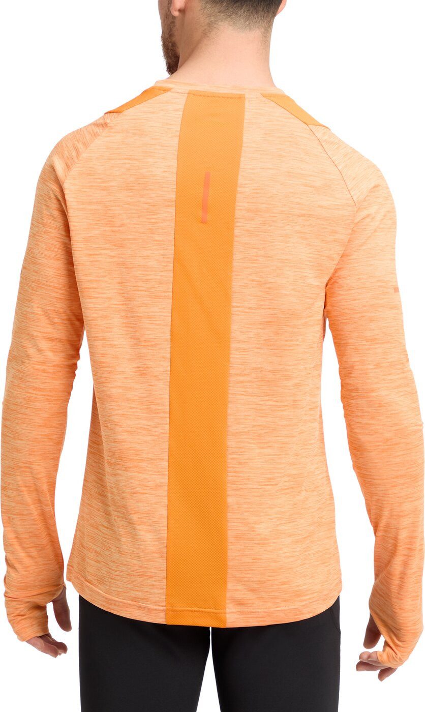 Energetics Laufshirt He.-Langarmshirt Ailo LS M MELANGE/ORANGE DARK/ günstig online kaufen