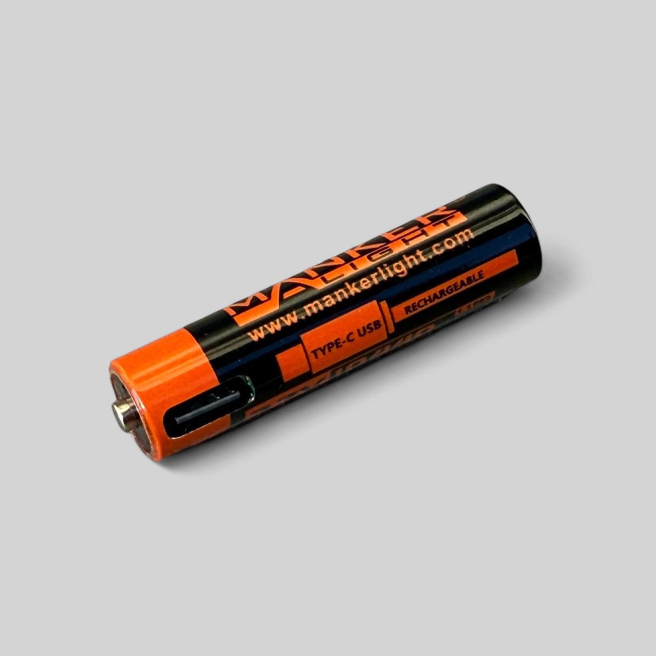 Manker AkkuTyp 10440 300 mAh mit USB-C Ladeanschluss wie Micro AAA Batterie Akku (1 St)