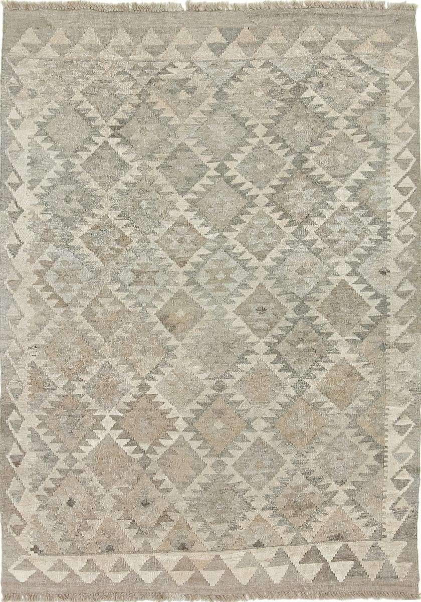 Orientteppich Kelim Afghan Heritage 126x174 Handgewebter Moderner Orientteppich, Nain Trading, rechteckig, Höhe: 3 mm