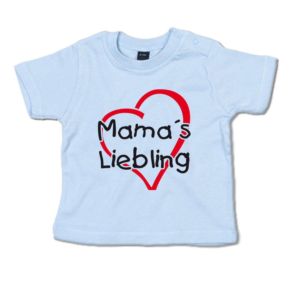 Ggraphics TShirt Mama´s Liebling Baby TShirt, mit Spruch / Sprüche