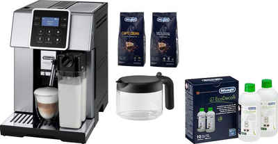 De'Longhi Kaffeevollautomat ESAM 428.80.SB PERFECTA EVO, mit Kaffeekannenfunktion, inkl. Kaffeekanne im Wert von UVP € 29,99 und Pflegeset im Wert von € 31,99 UVP