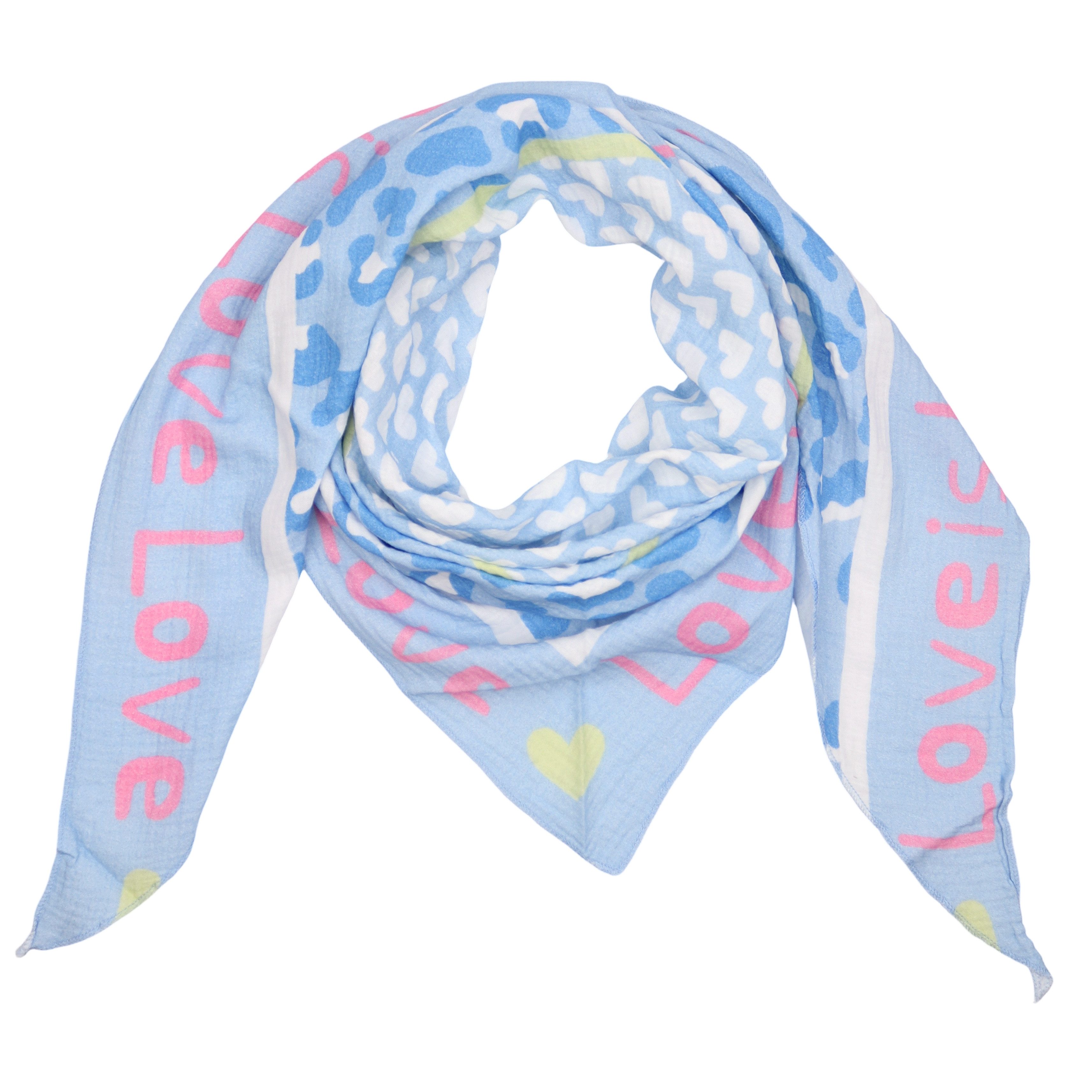 Love: Hellblau Rosa