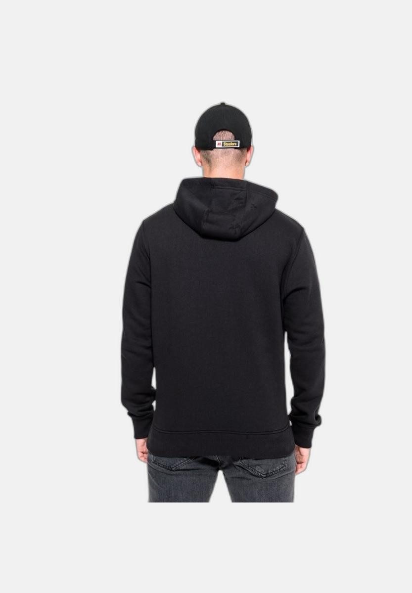 New Era Hoodie Pittsburgh Steelers NFL Team Logo Hoody Schwarz Kapuzenpullover New Er (1-tlg)