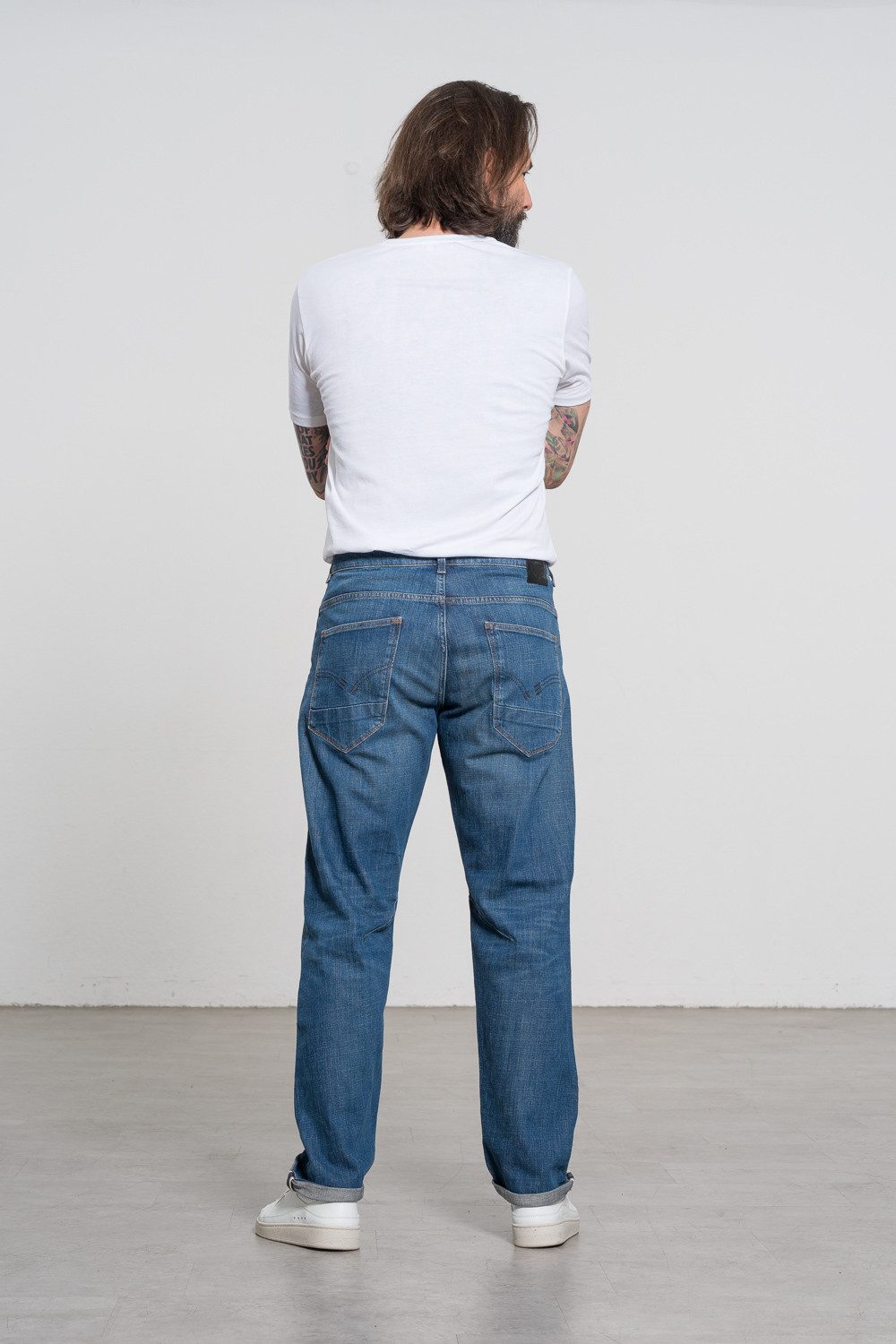 Feuervogl Relax-fit-Jeans fv-Bro:nx, Medium Waist, Unisex 5-Pocket-Style