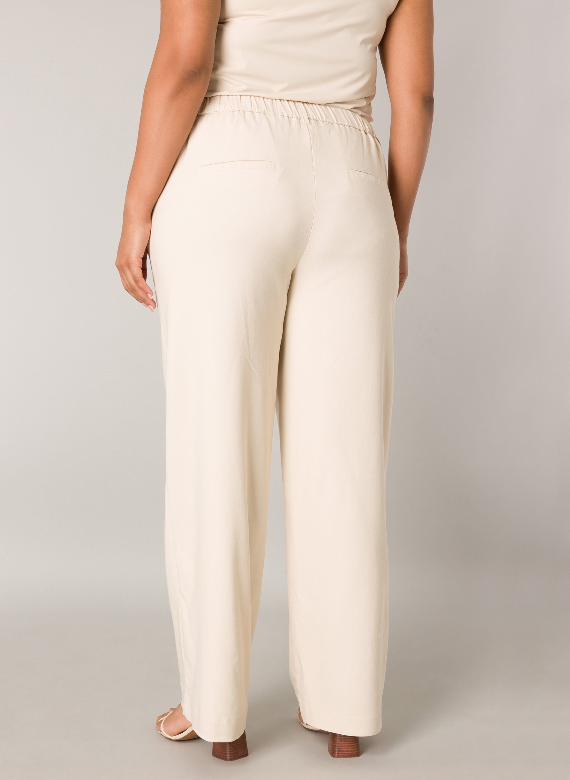 Base Level Curvy Stoffhose Sommerhose mit günstig online kaufen