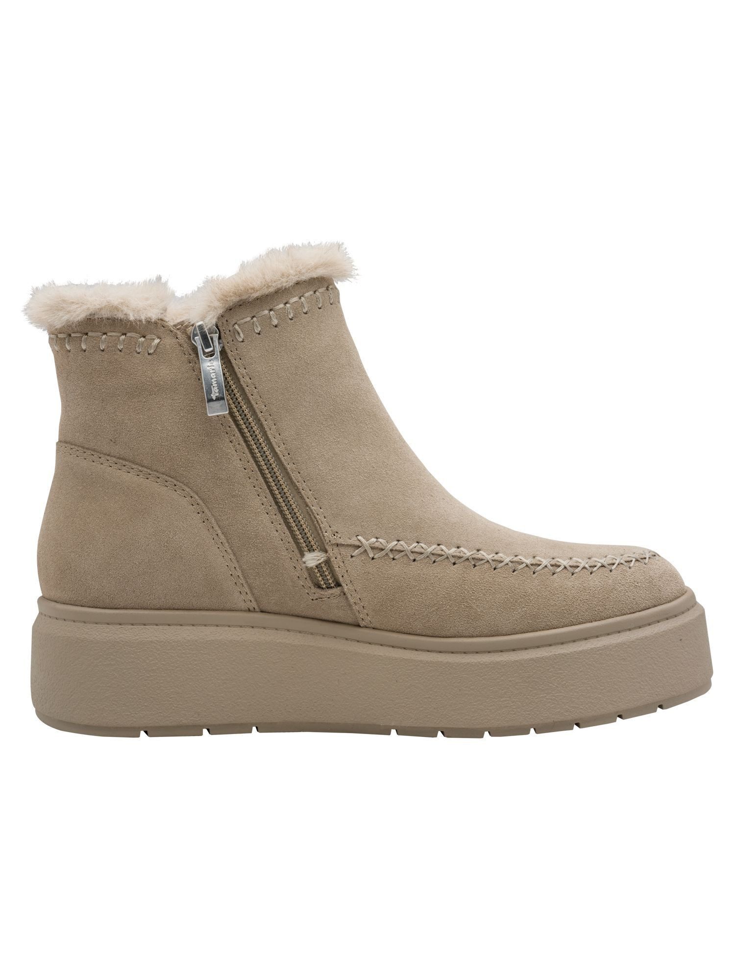 Tamaris aus Leder Trichterabsatz 1-26442-45 Winterstiefelette – Bild 3 von 5