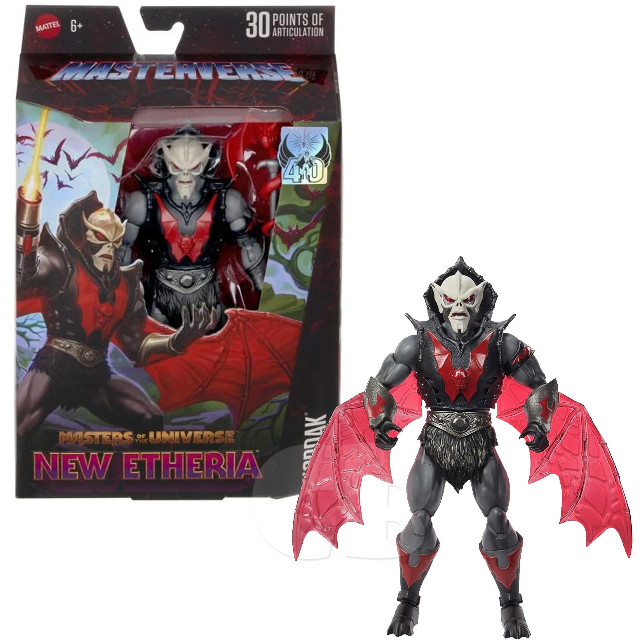 Mattel® Actionfigur Masters of the Universe Masterverse Wave 18, beweglich, detailgetreue und mit Zubehör