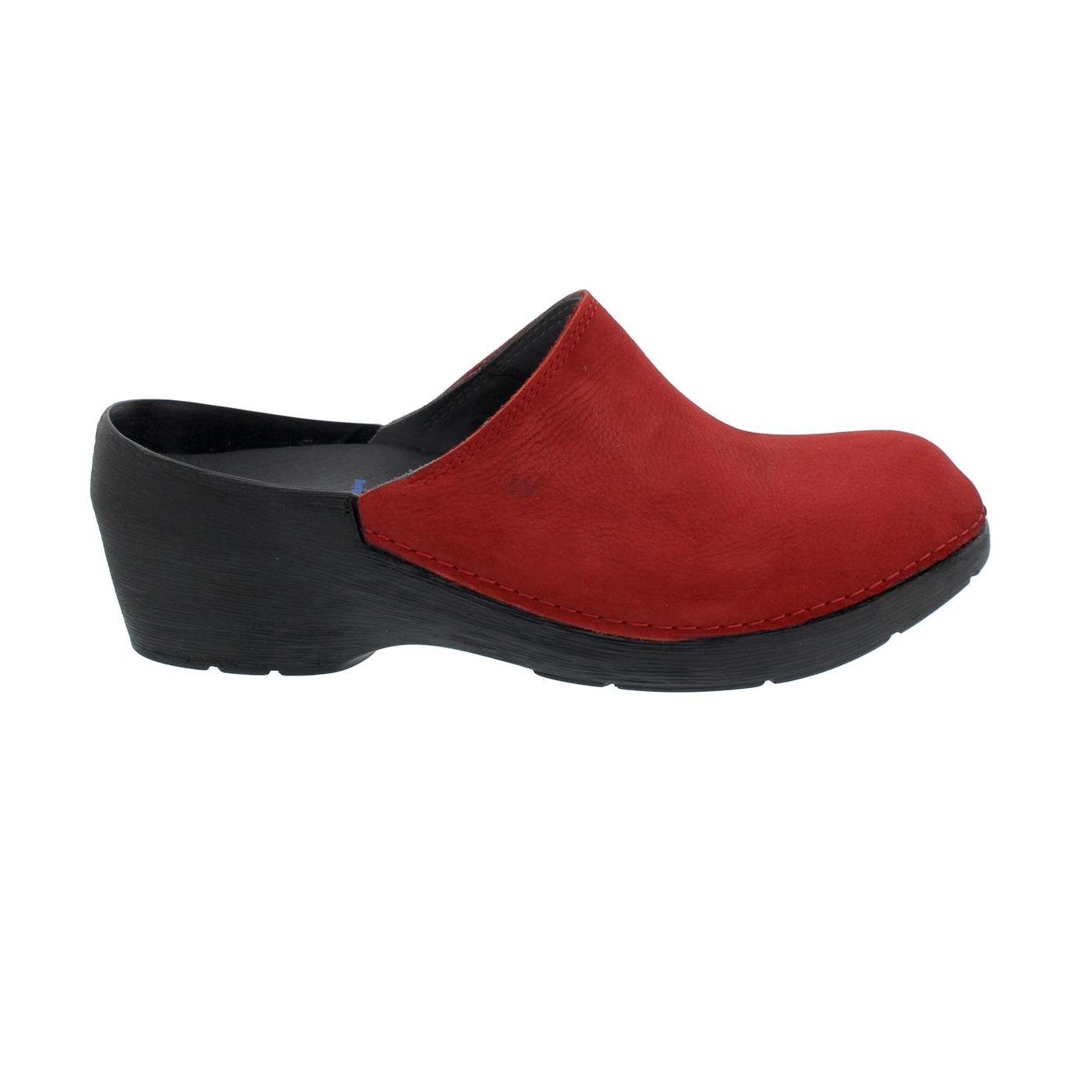 Wolky Clog, Antique Nubuck, Red 0607511-500 Clog