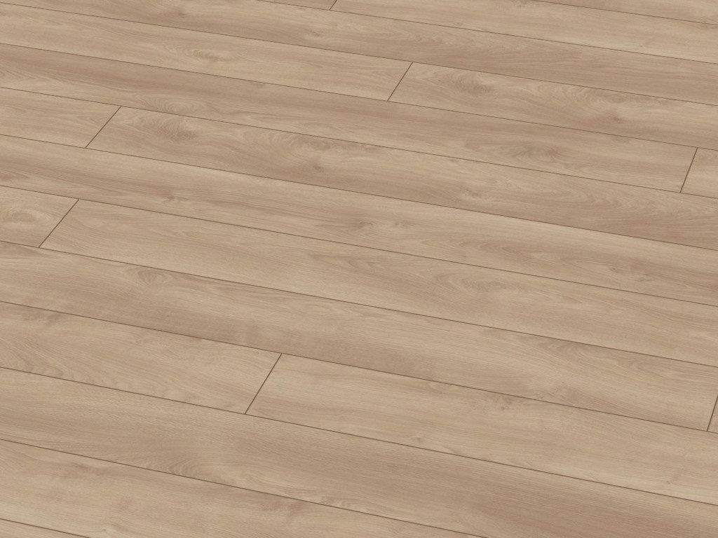 KRONOTEX Laminat Laminat Makro Eiche Hell D4752 Mammut plus Landhausdiele, 4 St.