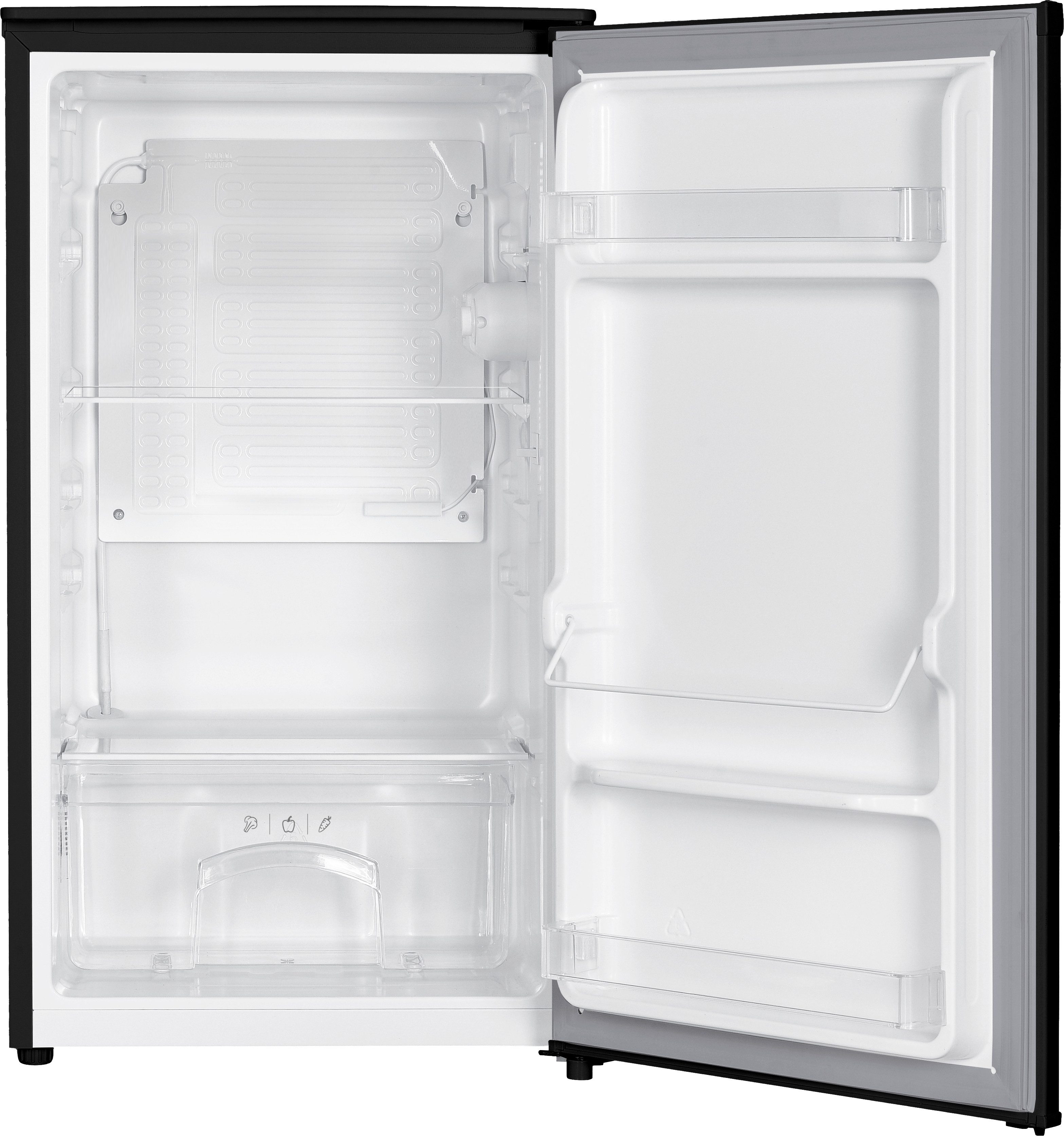Amica Vollraumkühlschrank VKS 351 160 SW, 85 cm hoch, 48 cm breit, Klein, leise, clever: der Kühlschrank für überall