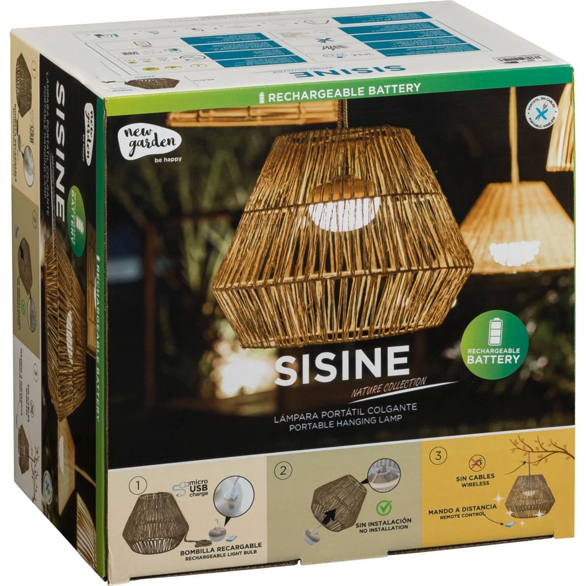 New Garden Wandleuchte New Garden SISINE günstig online kaufen