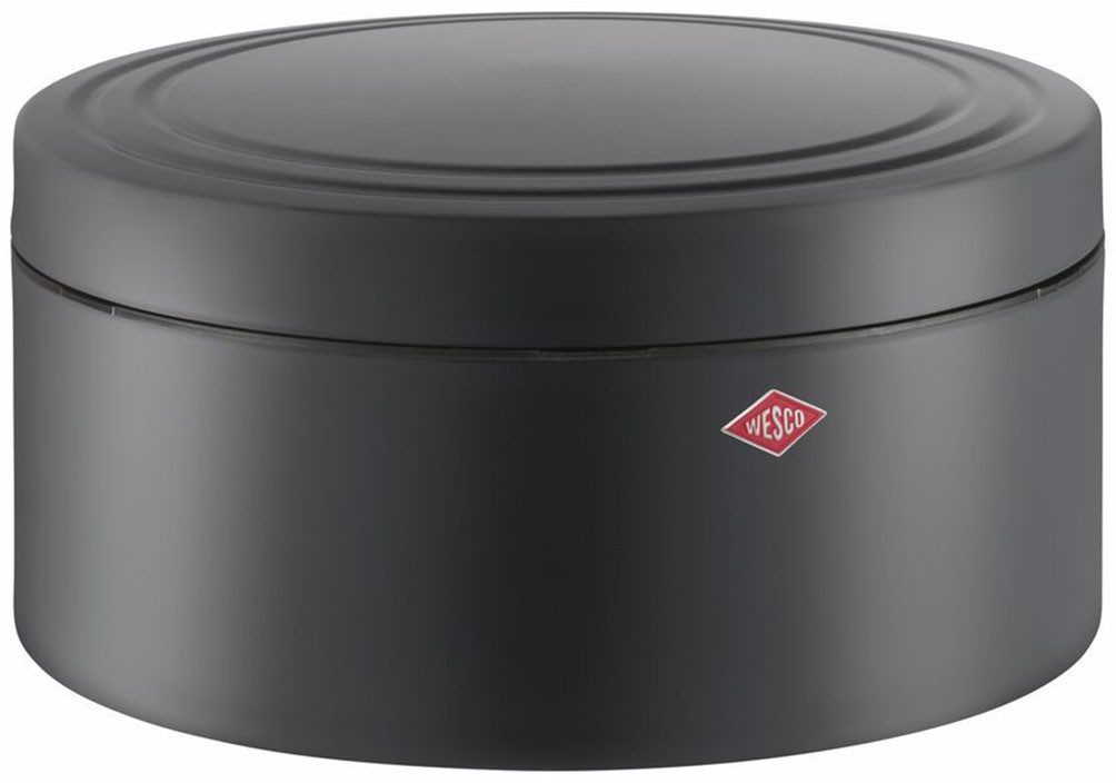WESCO Keksdose Classic Line - Gebäckdose, Stahlblech, (1-tlg), Dose mit Deckel & Kunststoffring / schließt dicht, 4 L