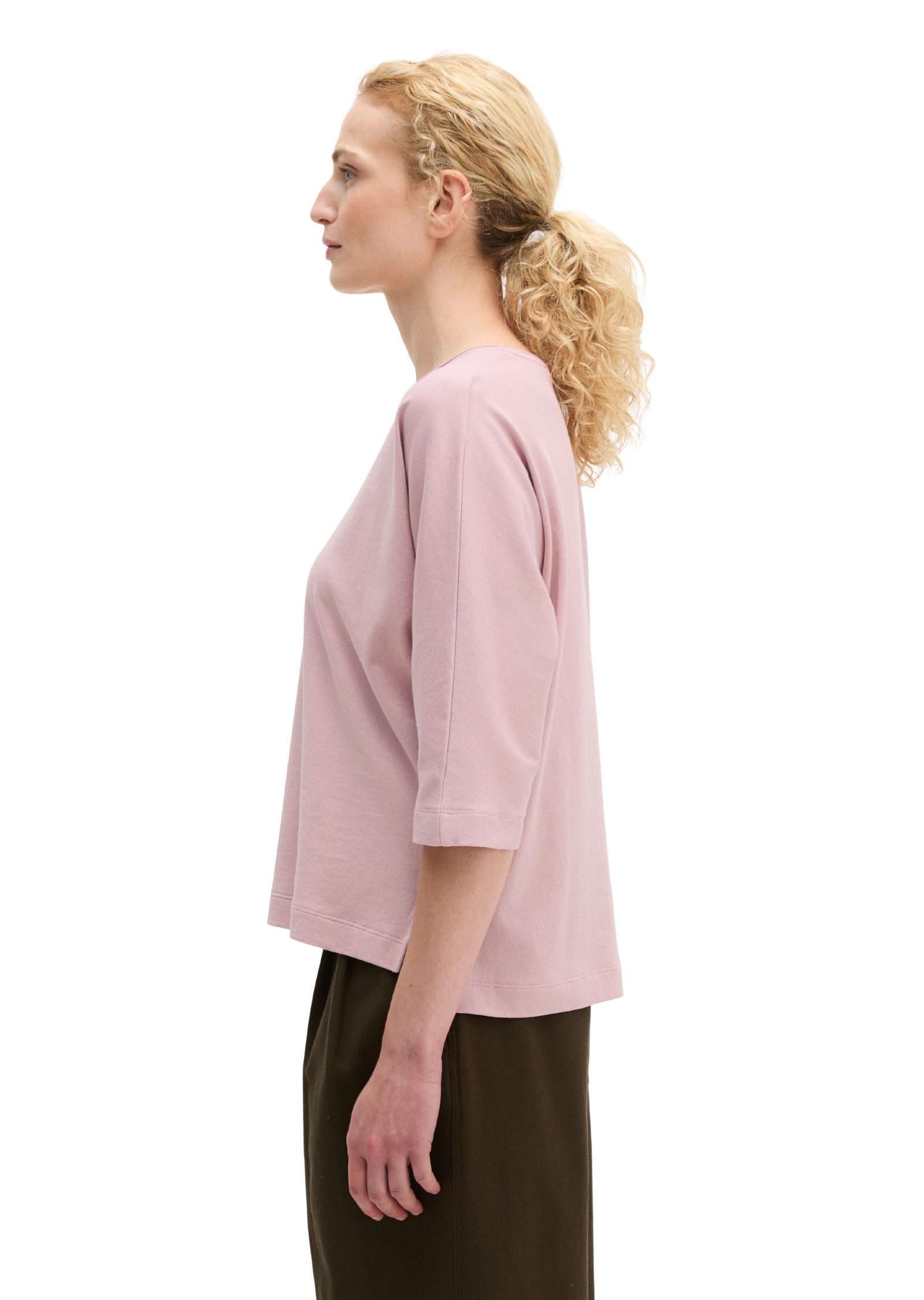 Marc O'Polo T-Shirt aus Feinstrick-Jersey