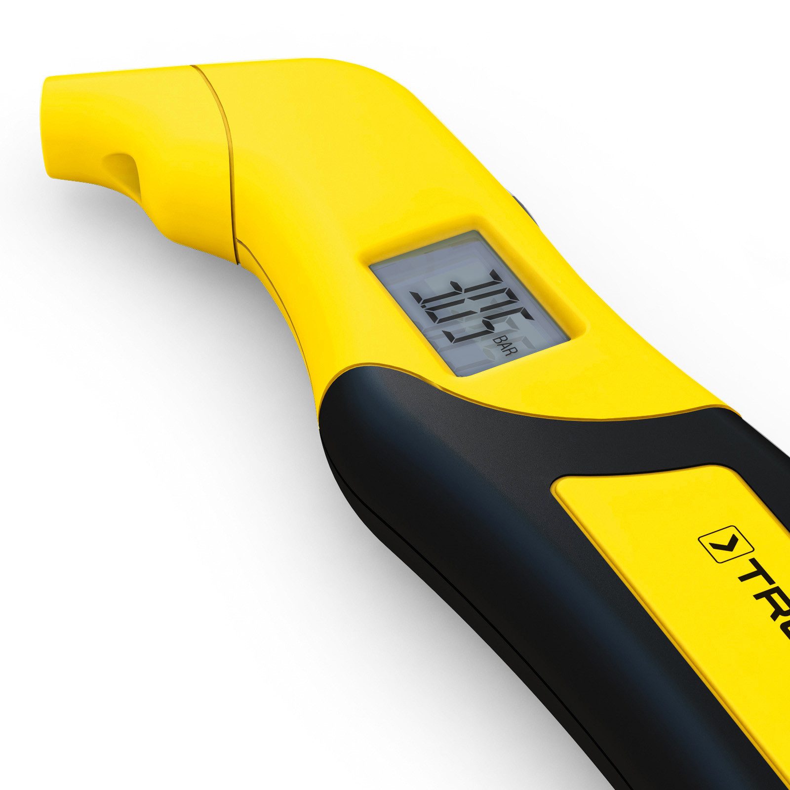 TROTEC Tire Pressure Monitoring System Tire Pressure Gauge BY10, Digital Gauge, Integrated Flashlight