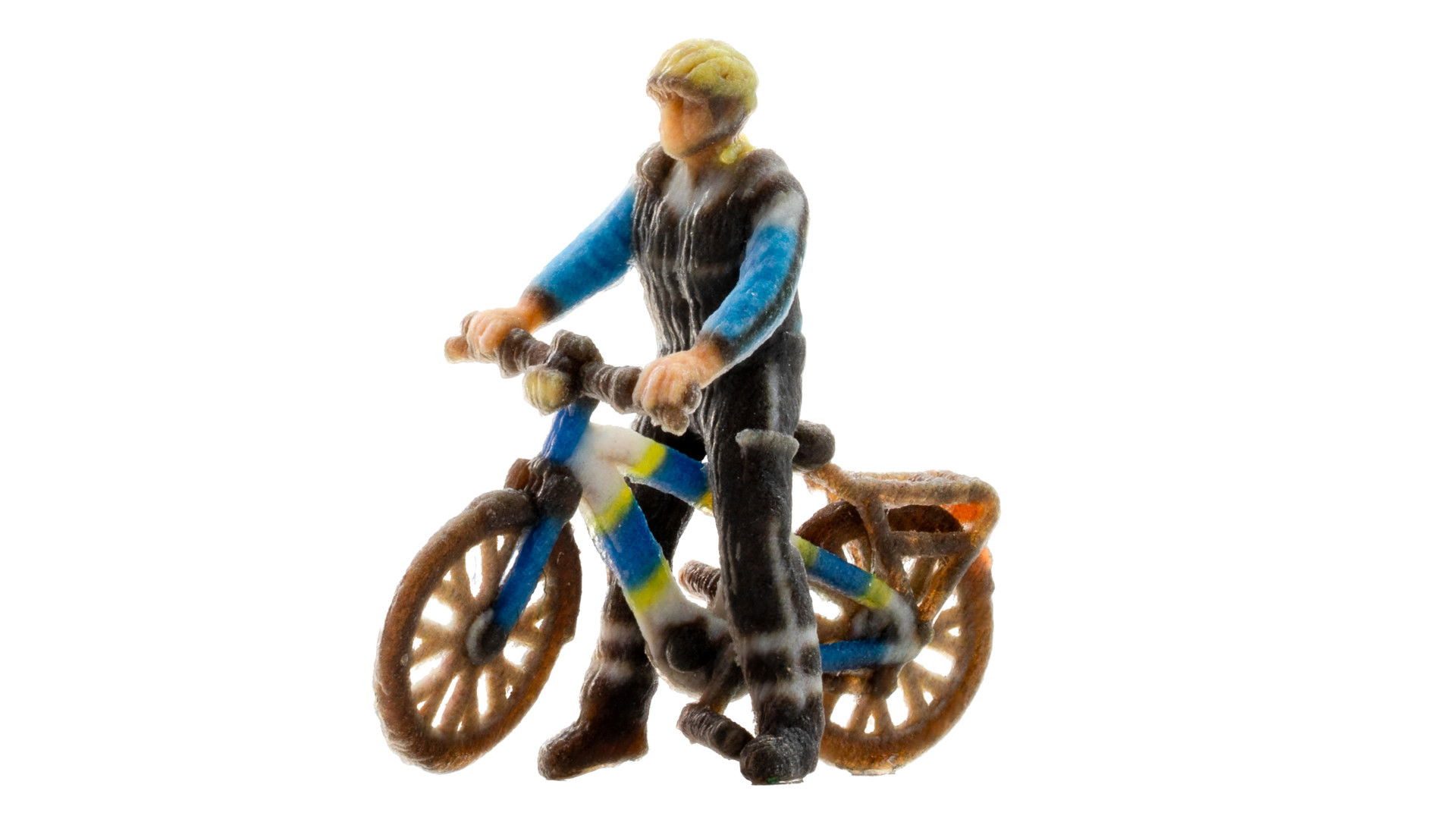 NOCH Dekofigur NOCH Fahrradpolizist, detailgetreue 3D-Figur, für