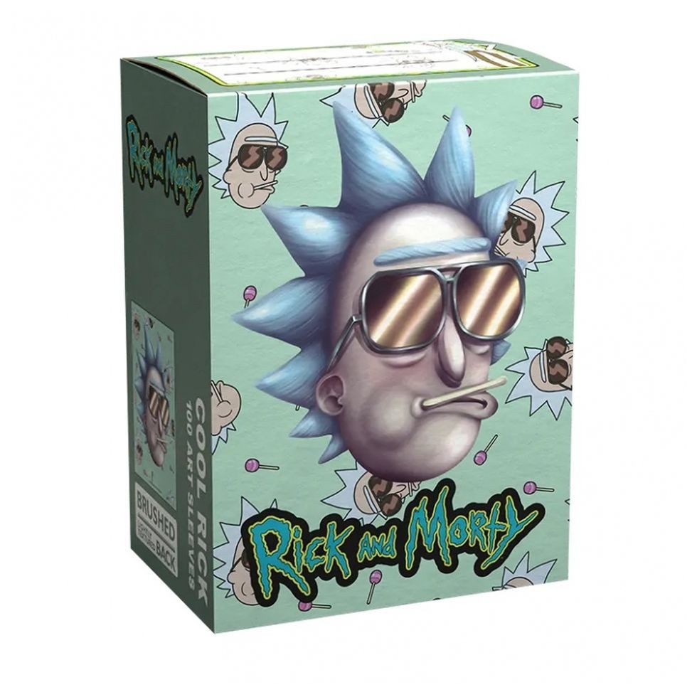 Arcane Tinmen Spiel, Dragon Shield - Classic Brushed Art - Rick/Morty - Cool Rick (100)
