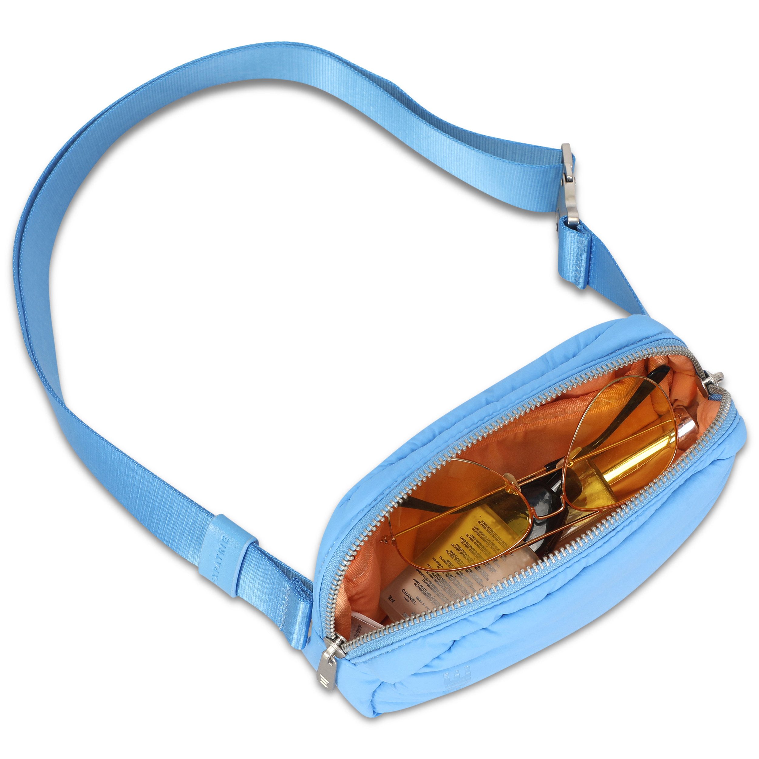Expatrié Gürteltasche Milly Bauchtasche im Puffy Design (1-tlg), Kleine Gürteltasche aus Nylon mit Metallschnalle, Wasserabweisend