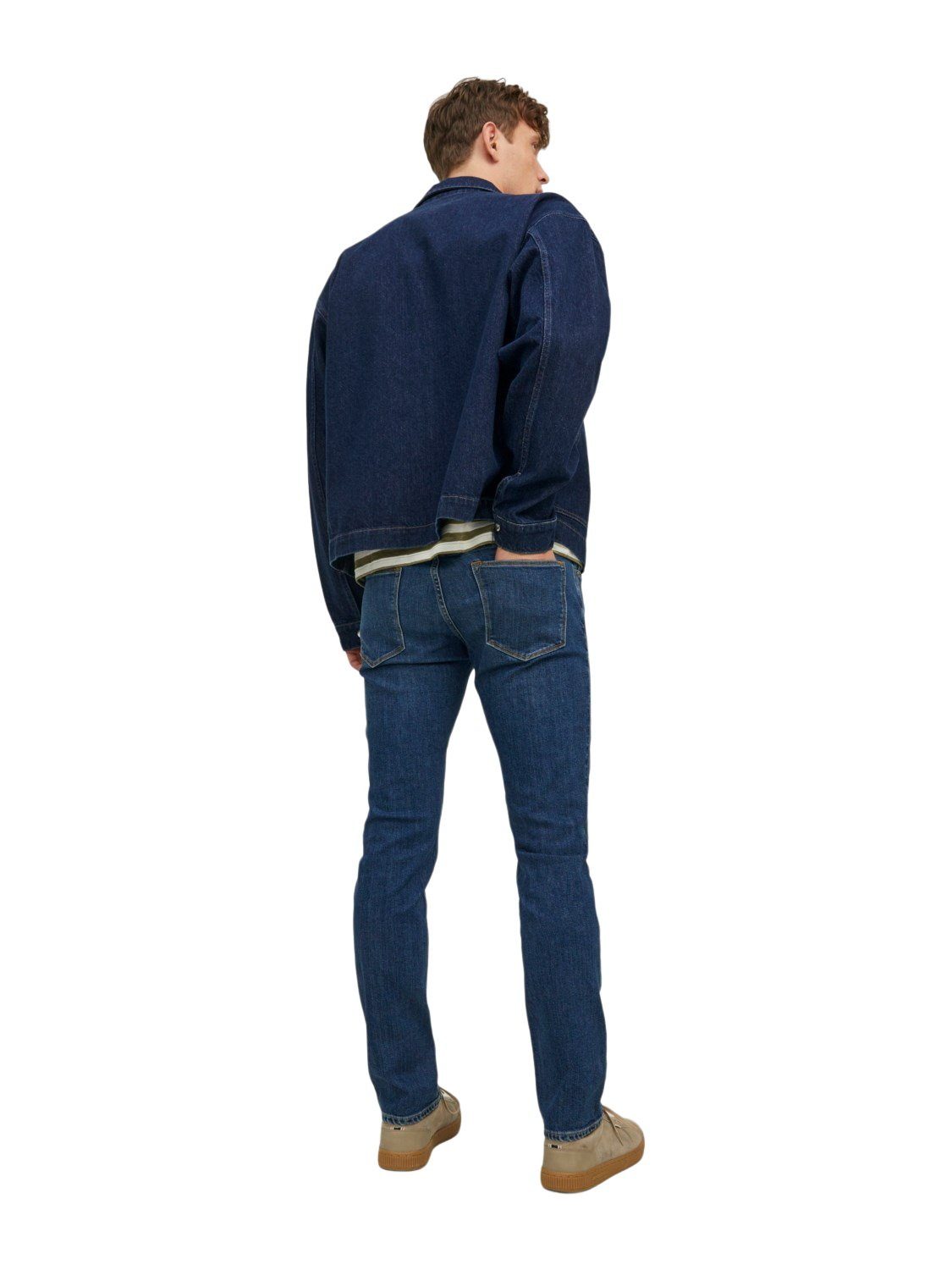 mit Jack JJIGLENN JJEVAN Slim-fit-Jeans Jones & Stretch 477 AM