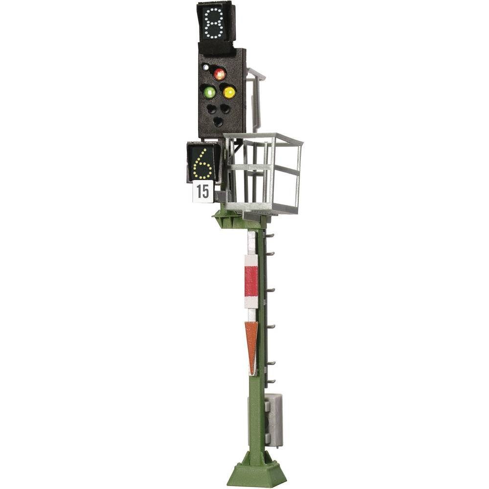 Viessmann Modelleisenbahn-Signal H0 Ks-Mehrabschnittssignal als Einfahrsignal 4045