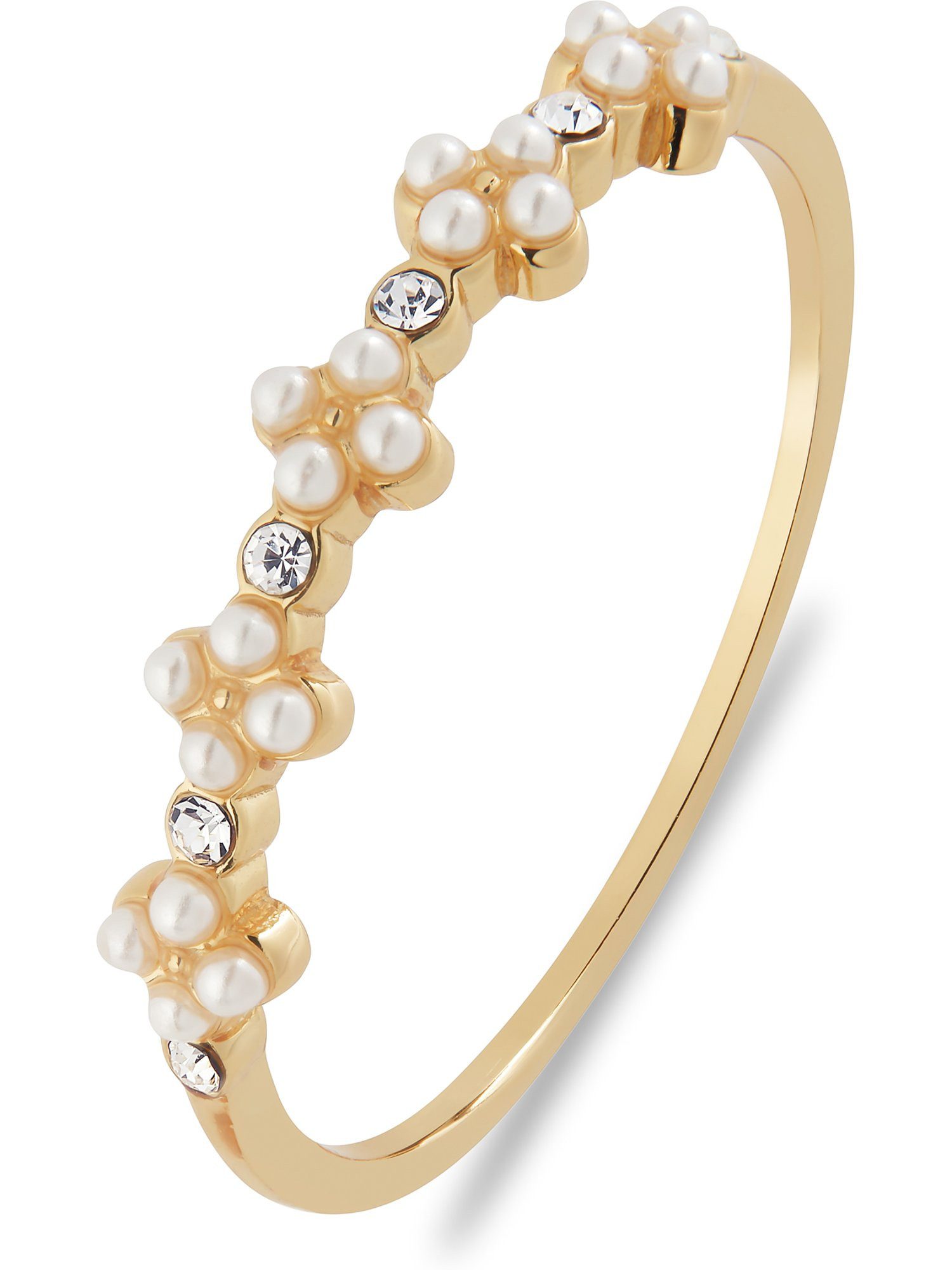 CHRIST Silberring, Kristall, synthetisch