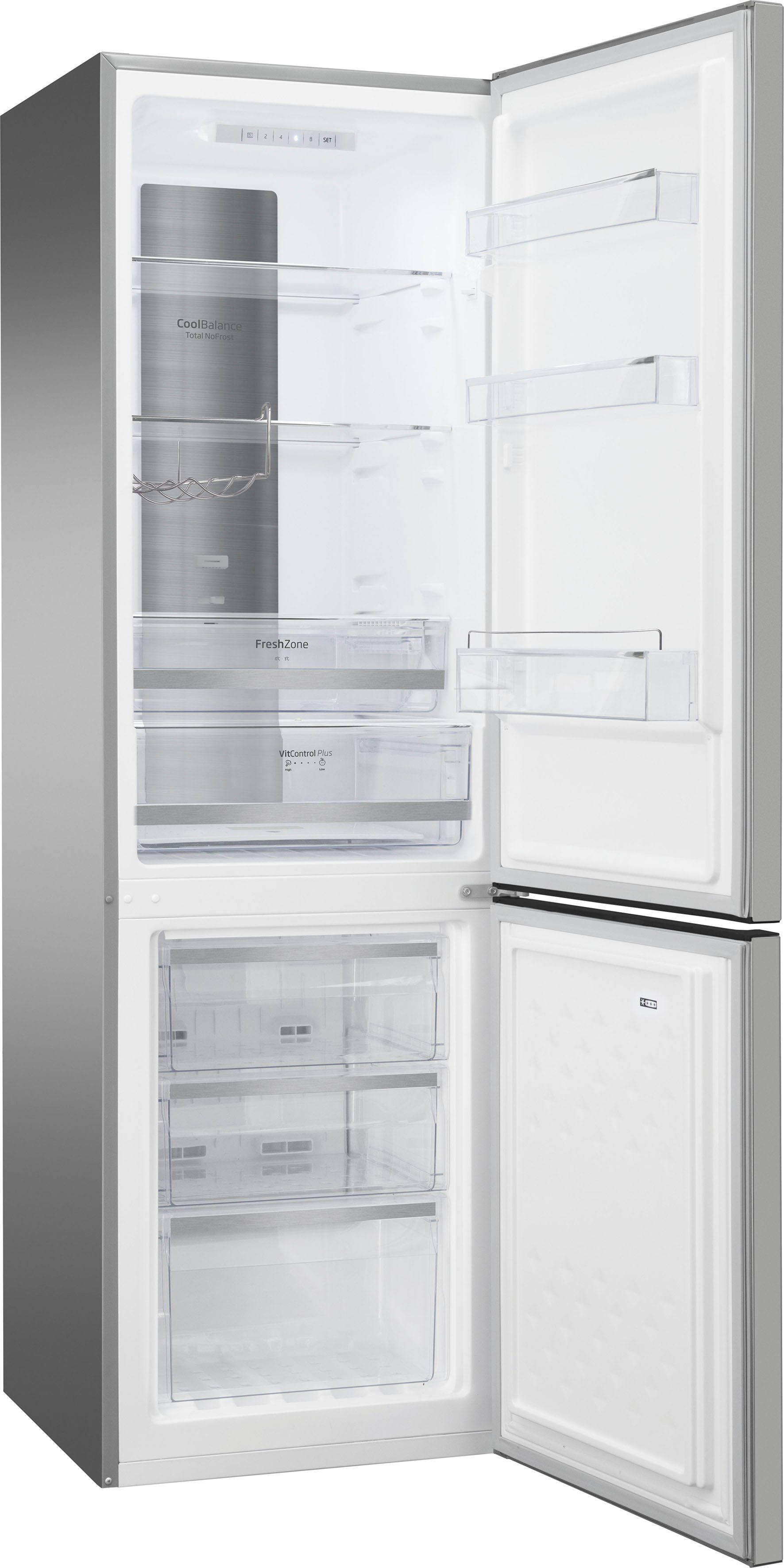 Amica Kühl-/Gefrierkombination KGCN 388 140 E, 181 cm hoch, 54 cm breit – Bild 3 von 5