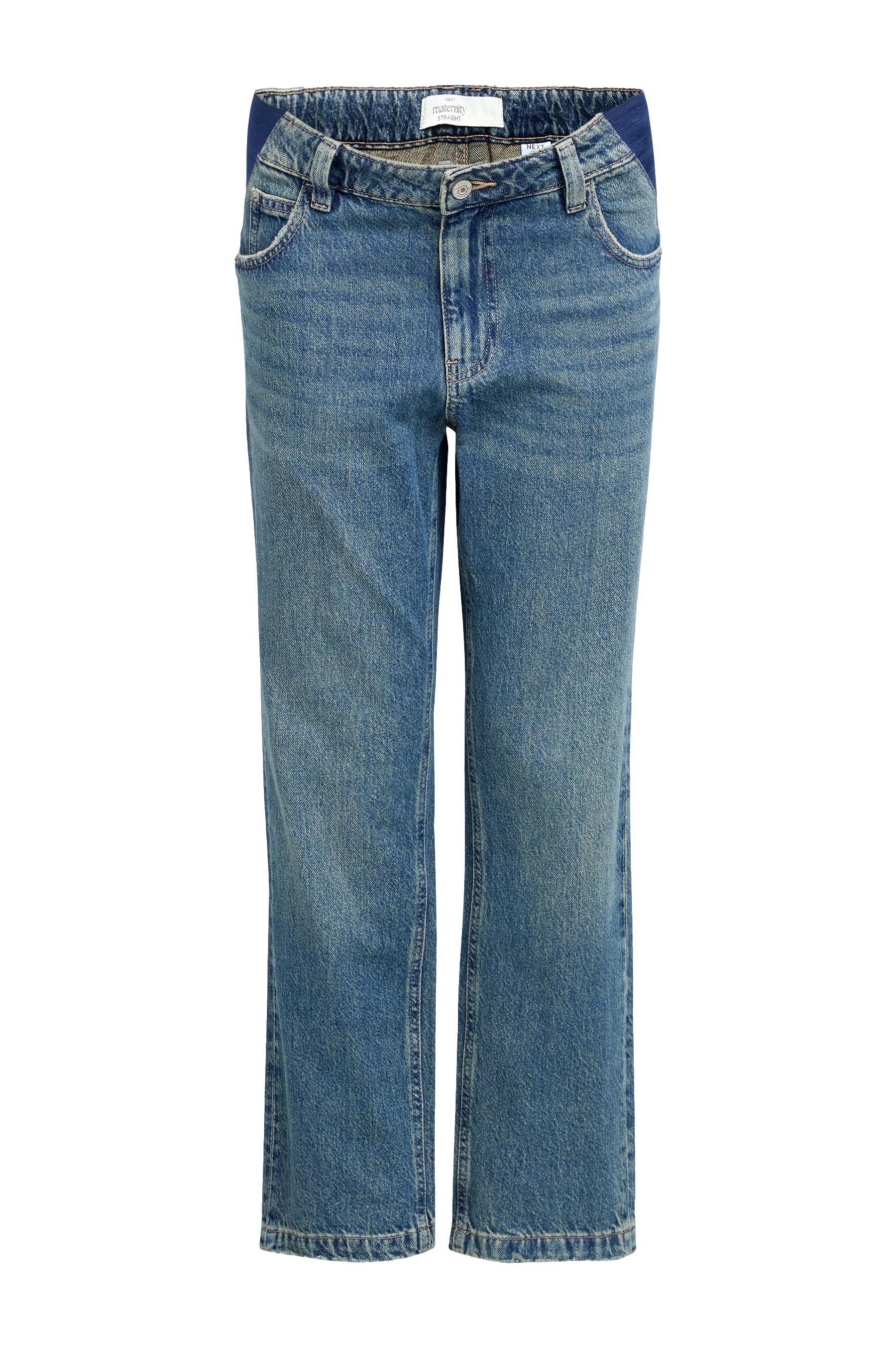 Next Umstandsjeans 90er-Jeans mit geradem Bein, Umstandsmode (1-tlg)