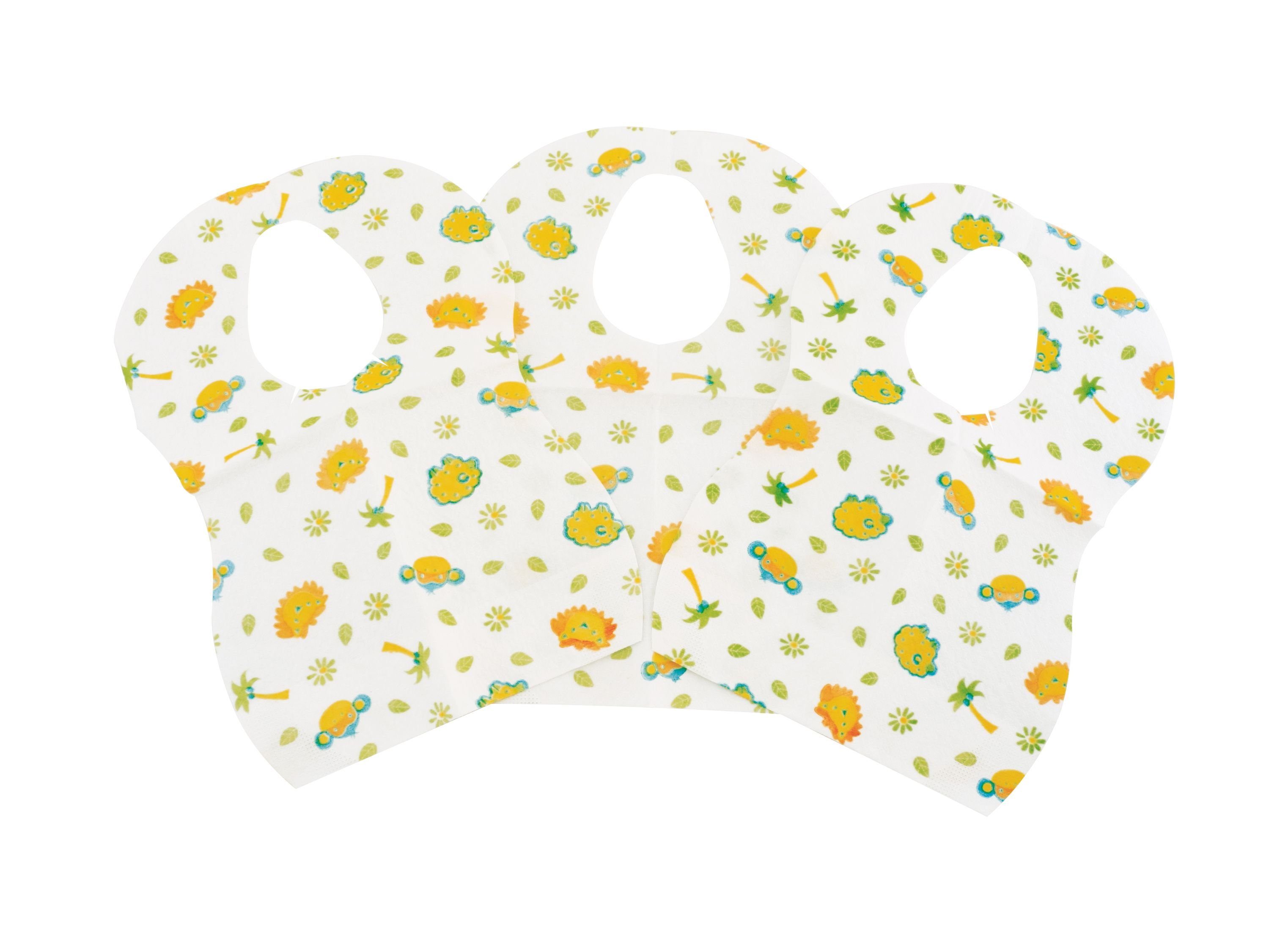 BIECO Lätzchen Bieco Einweg Lätzchen 30stk. aus Zellstoff Lätzchen Baby für unterwegs