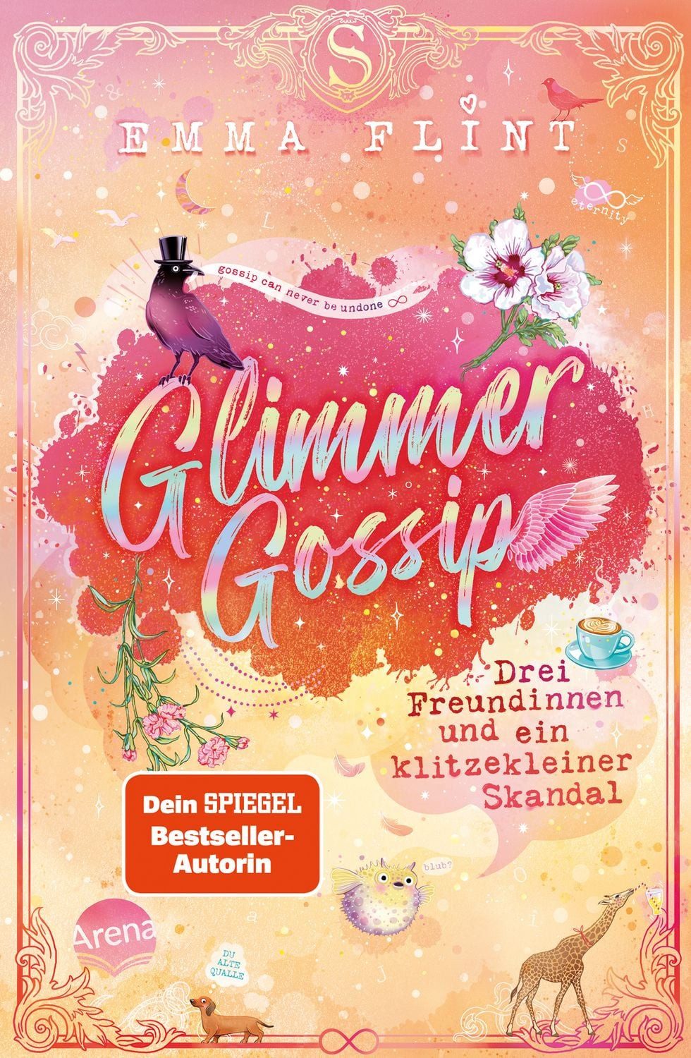Kinderbuch Glimmer Gossip (3). Drei Freundinnen und ein klitzekleiner Skandal Wit Emma Flint