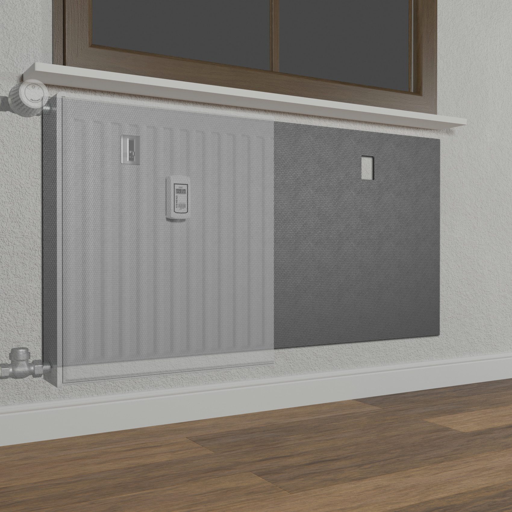 marbet design Heizkörperreflexionsfolie, (Heizkörper Reflexionstapeten aus Styropor - Heizung Wärmedämmung - Verschiedene Stärken (20 Quadratmeter) Hauswand Hau – Bild 3 von 4