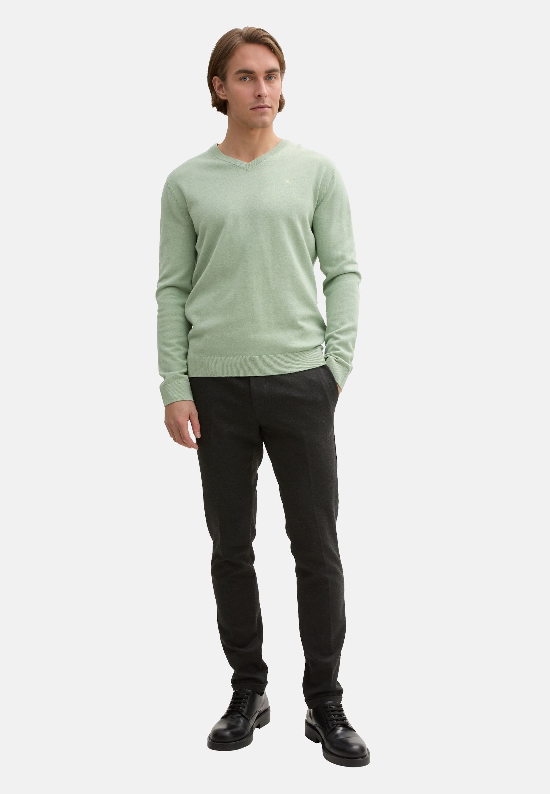 TOM TAILOR Strickpullover Pullover Strickpullover V-Neck günstig online kaufen