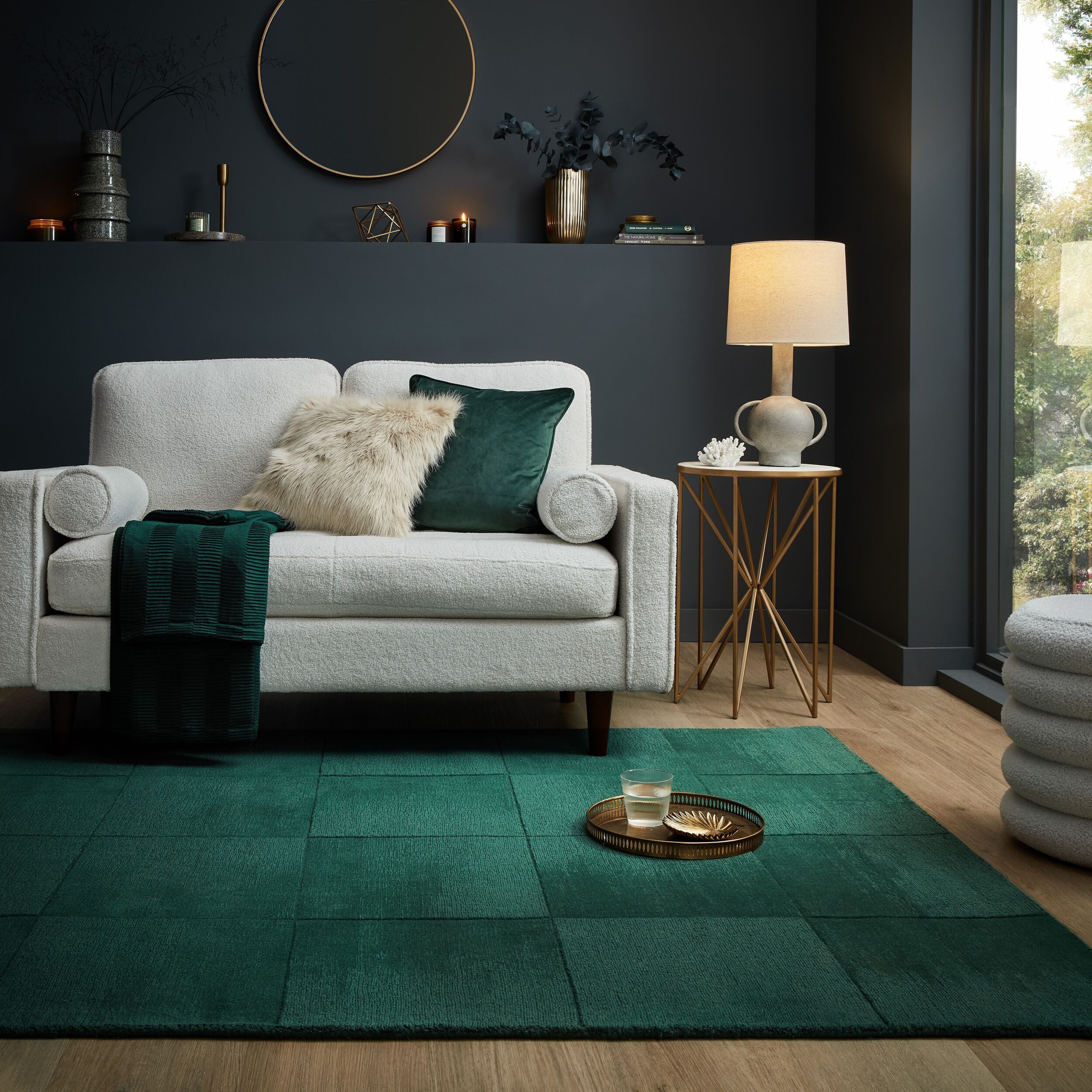 FLAIR RUGS Wollteppich Demi Woll, rechteckig, günstig online kaufen