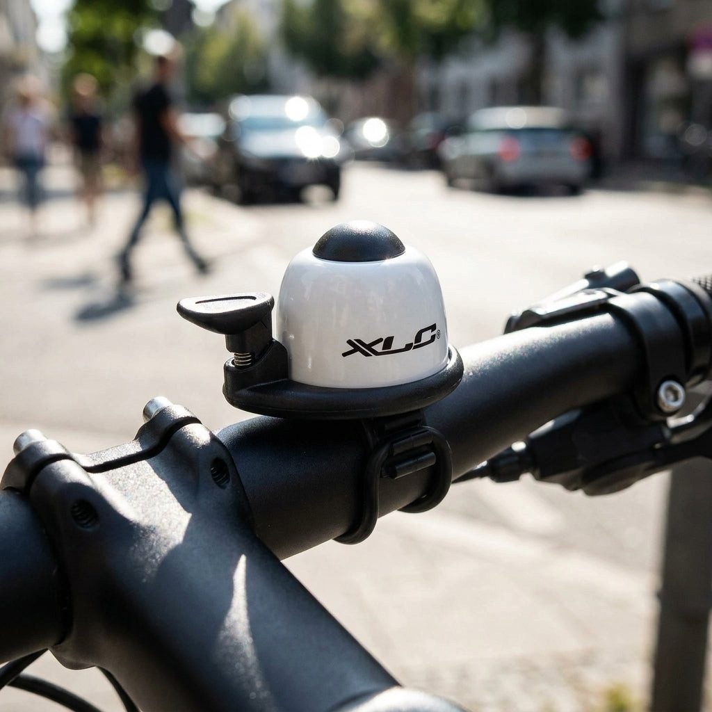 XLC Fahrradklingel XLC Miniklingel DD-M07 Ø 22,2-31,8mm weiß