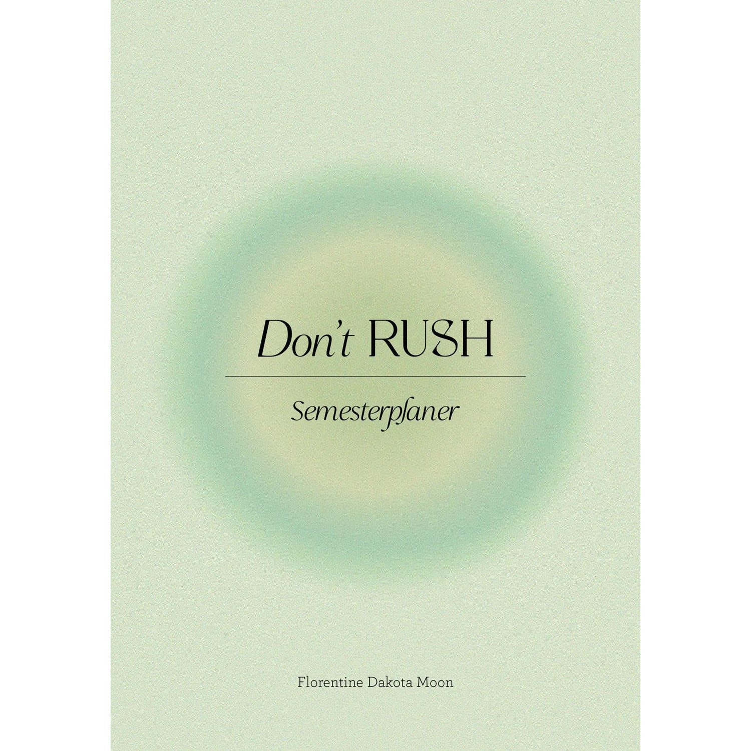 CE Community Editions GmbH Taschenkalender Don't Rush