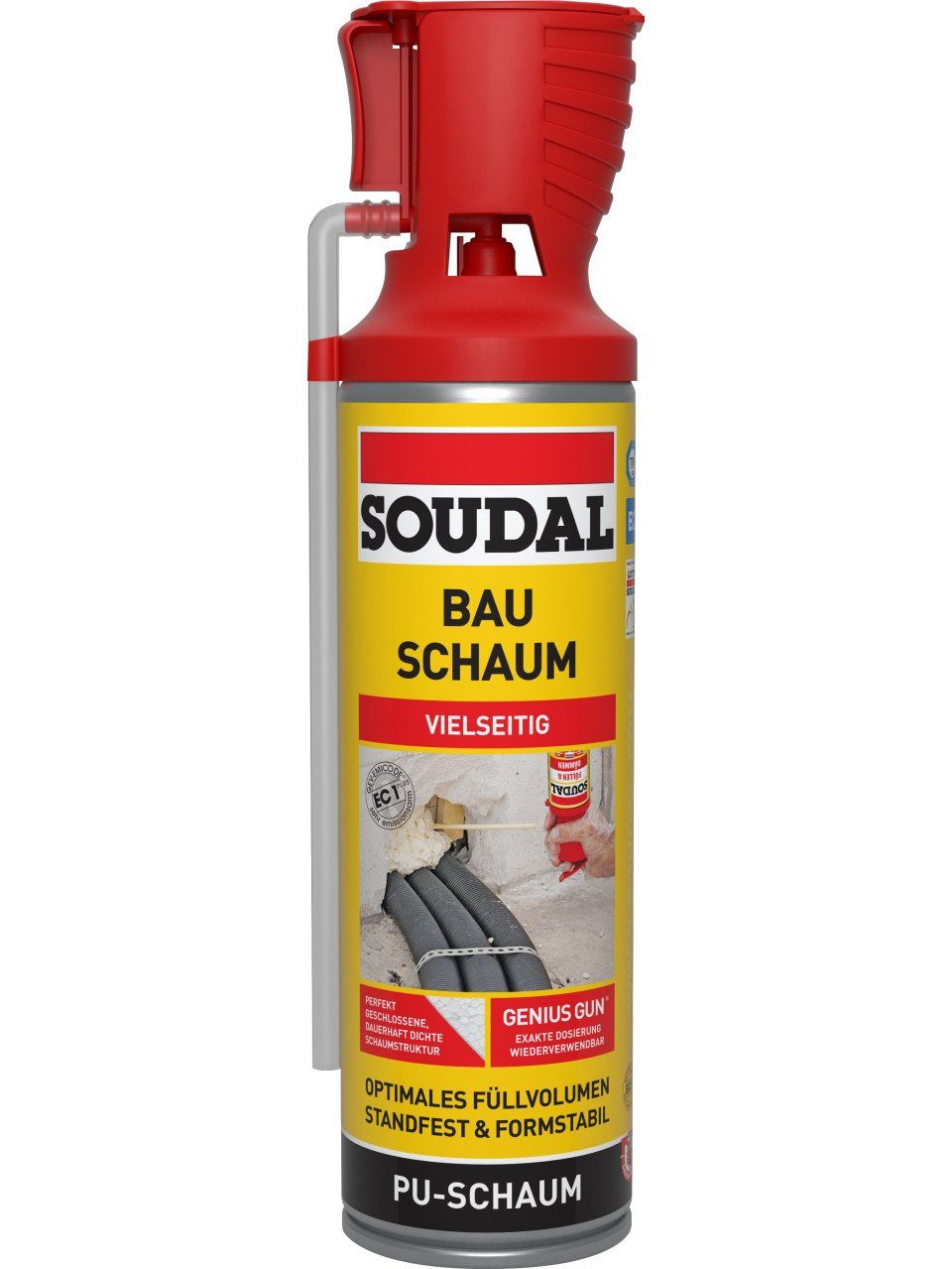 Bauschaumpistole Soudal B2 Bauschaum Genius Gun 500 ml