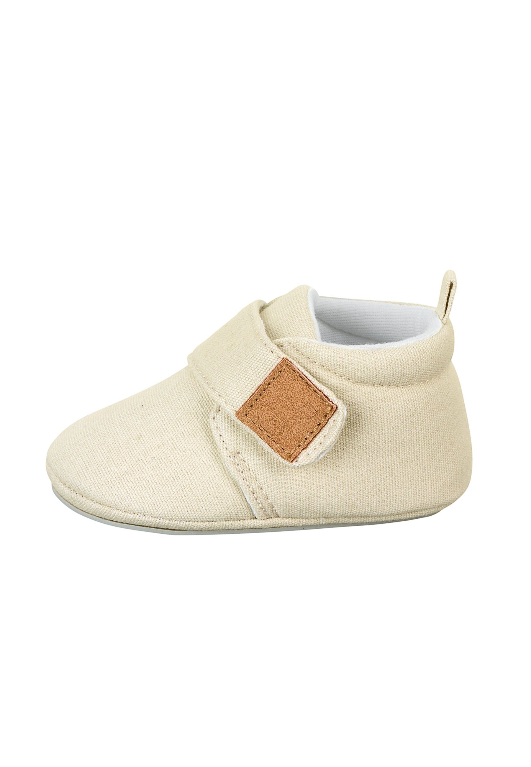 Sterntaler® Krabelschuhe uni Krabbelschuh (1-tlg) Krabbelschuhe Baby mit Klettverschluss und Anti-Rutsch-Sohle