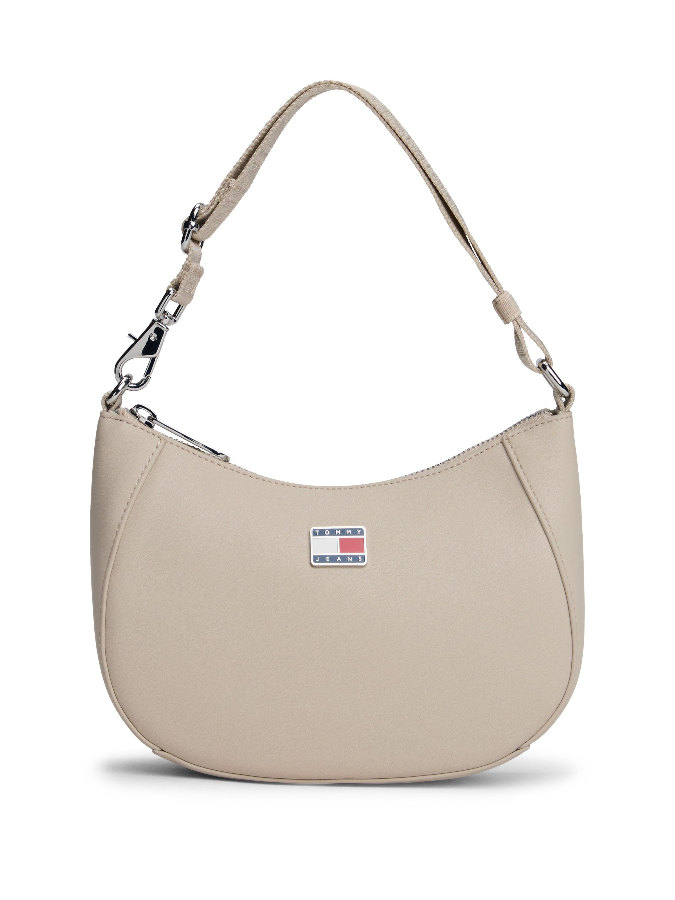 Tommy Jeans Schultertasche TJW DAILY ELEVATED SHOULDER BAG, Damen Tragetasche mit verlängerbarem Trageriemen