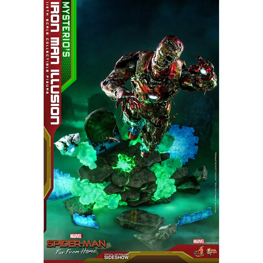 Mysterio's Marvel Iron Hot Man Toys Actionfigur Spider-Man from Far Home - Illusion